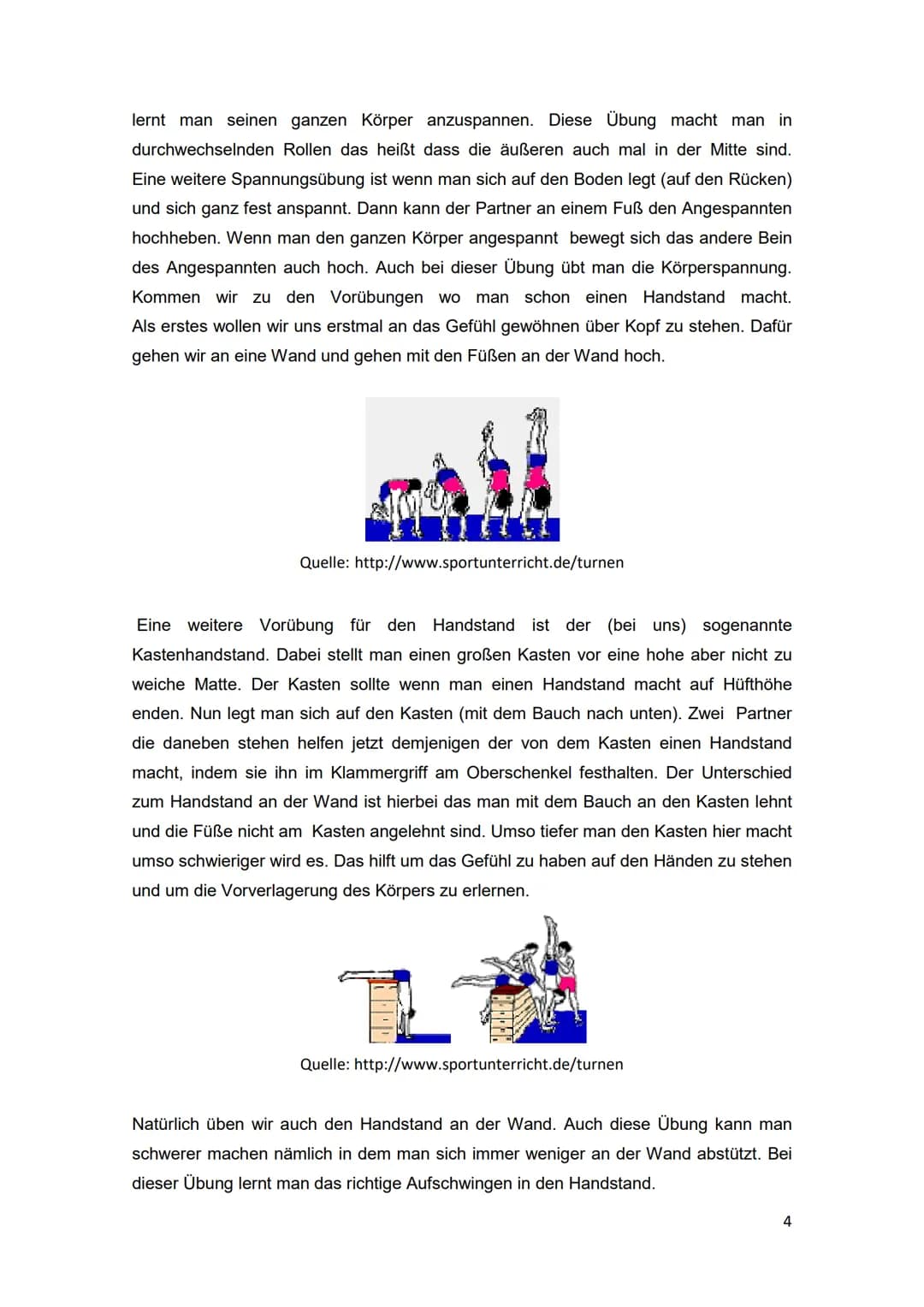 2016/17
Sport
Turnen
Handstand
7b
05.07.2017 # Inhaltsverzeichnis
1. Einleitung...........................................................