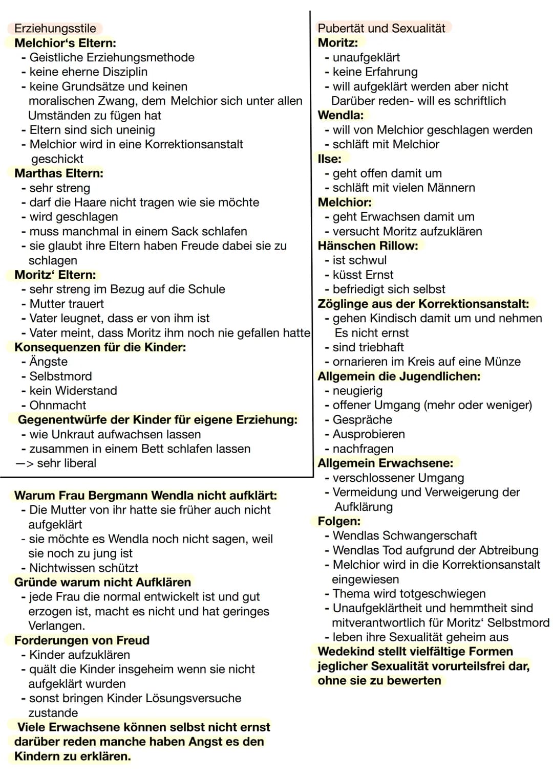 # Hat Melchior Wendla vergewaltigt?
## Pro:
- Wendla möchte es nicht und sagt es ihm
- er hat einen Brief verfasst indem er sich entschuldig