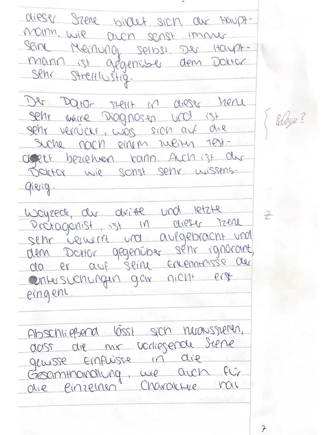 Zusatzmaterial
7
Bewertungsbogen für
1. Verstehensleistung
Teilaufgabe 1
Die Schülerin/der Schüler
formuliert eine funktionalisierte Ein