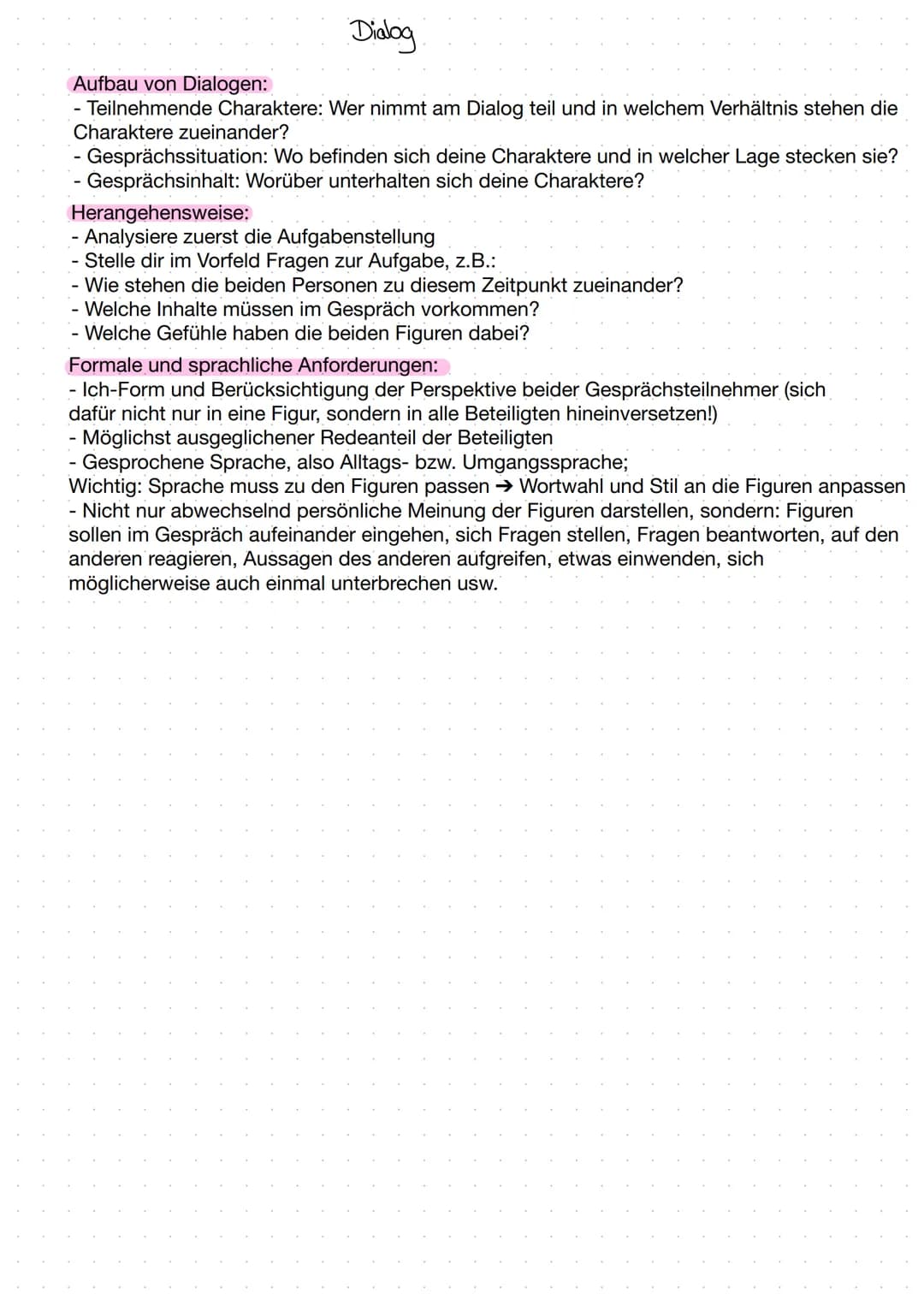 # Tagebucheintrag
Datum & Ort
## kurze Ansprache
Versetze dich in die Person, die den Tagebucheintrag schreibt
- Schreibe unbedingt in de