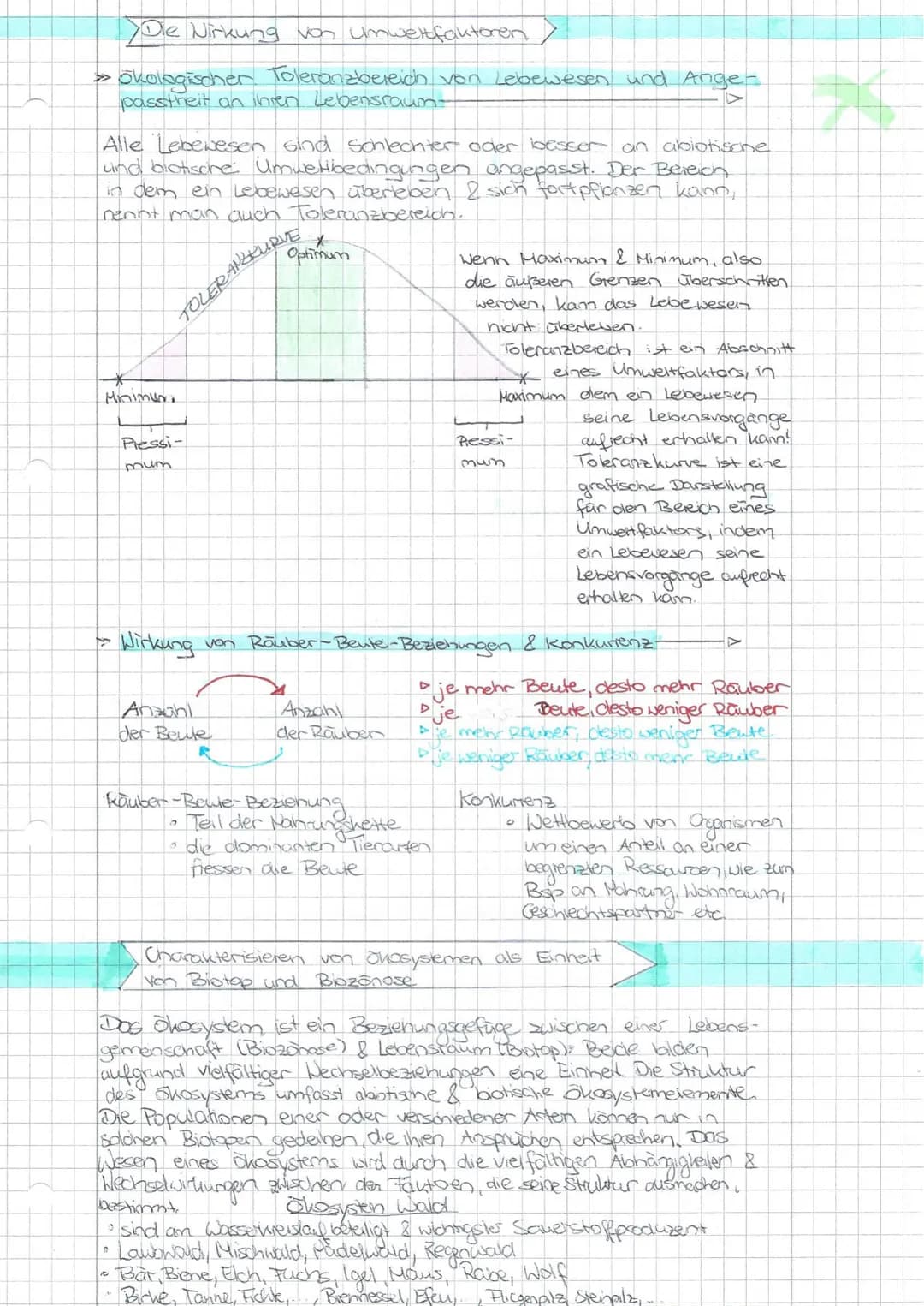 # Schwerpunkte für die BLF - Biologie 20
Die Aufgaben beziehen sich auf die im Thüringer Lehrplan für den Erwerb der Allgemeinen Hochschulre