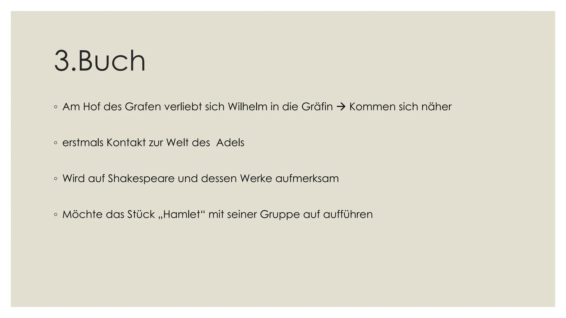 # Wilhelm Meisters Lehrjahre
## Hintergrundinformationen:
* Veröffentlicht im Jahre 1795/96
* Wurde nach Goethes Italienreise geschrieben
*
