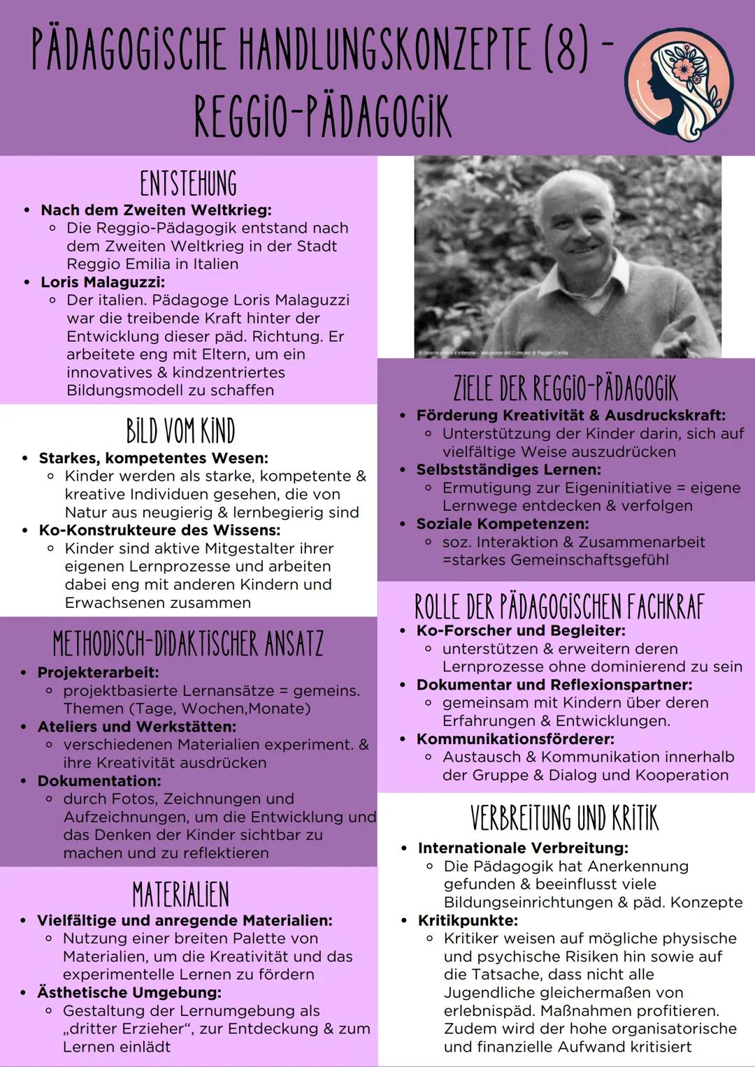 PÄDAGOGISCHE HANDLUNGSKONZEPTE (1)
DEFİNİTİON
Handlungskonzepte:
o Handlungskonzepte in der Pädagogik
sind systematische und
theoriegeleitet