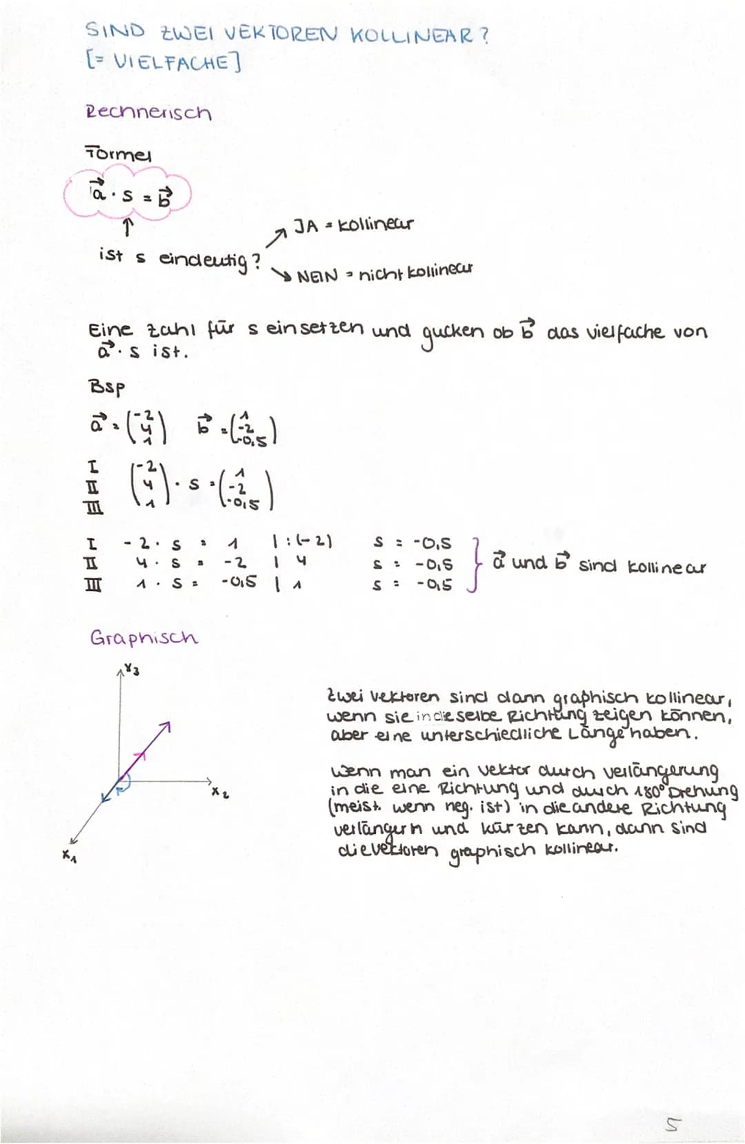 # Punkte und Vektoren im Raum
## DEFINITION
Ein Vektor ist eine Verschiebung in der Ebene oder im Raum und wird durch Pfeile repräsentiert