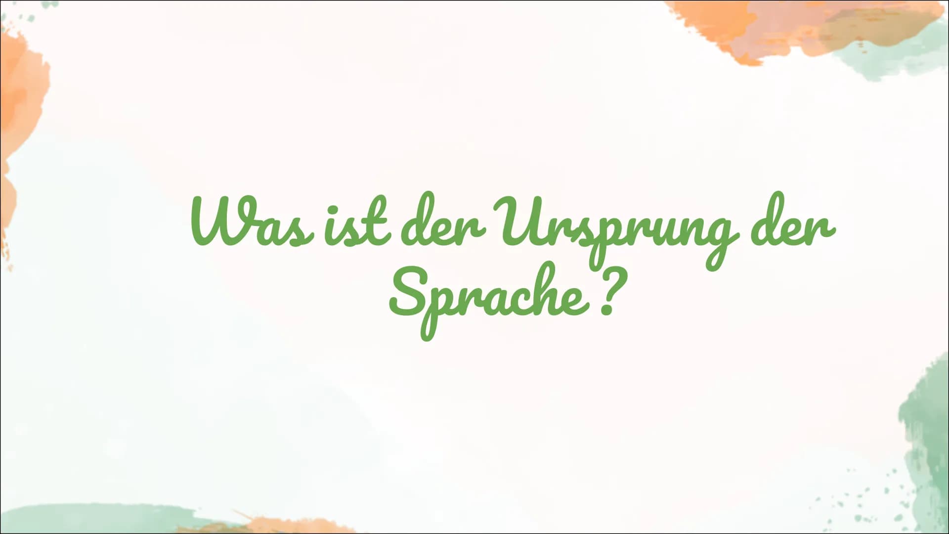 Herders Abhandlung über den
Ursprung der Sprache Was ist der Ursprung der
Sprache? # Inhalt
01 Biografie Herder
+Infos zur Entstehung
des W