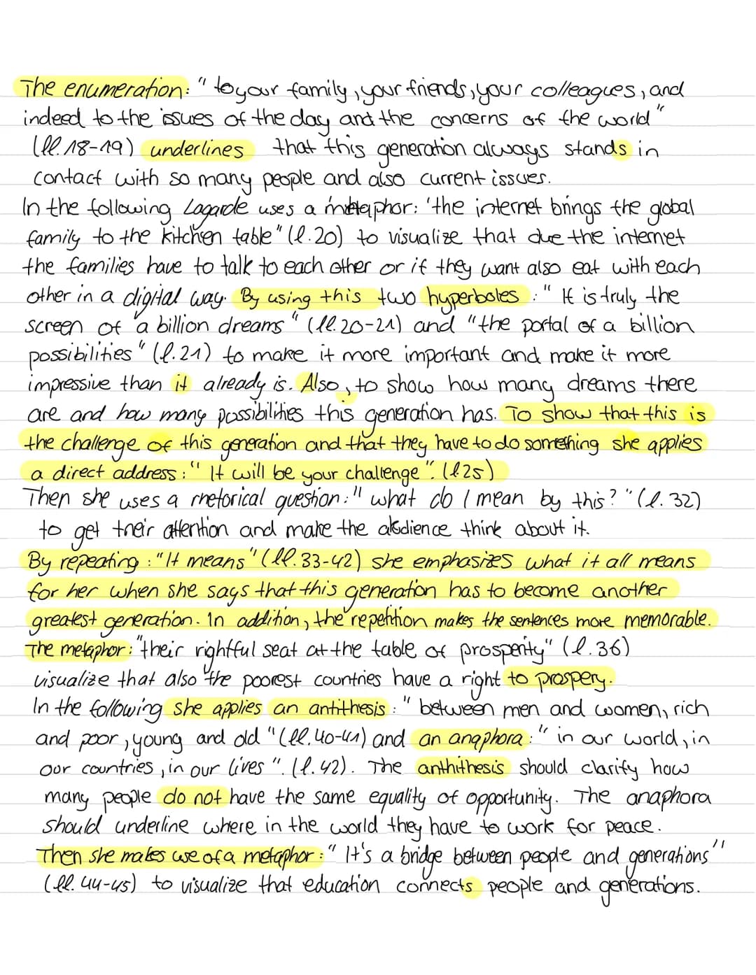# Correction
The speech "the new world of interconnections: a world in progress",
which was held by Christine Lagarde on the occasion of a