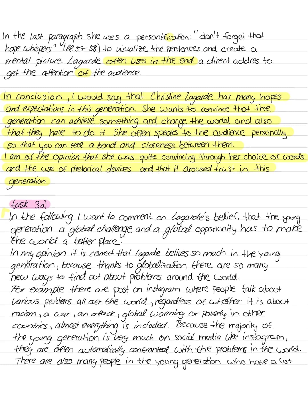 # Correction
The speech "the new world of interconnections: a world in progress",
which was held by Christine Lagarde on the occasion of a