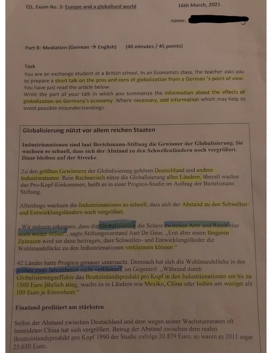 # Correction
The speech "the new world of interconnections: a world in progress",
which was held by Christine Lagarde on the occasion of a