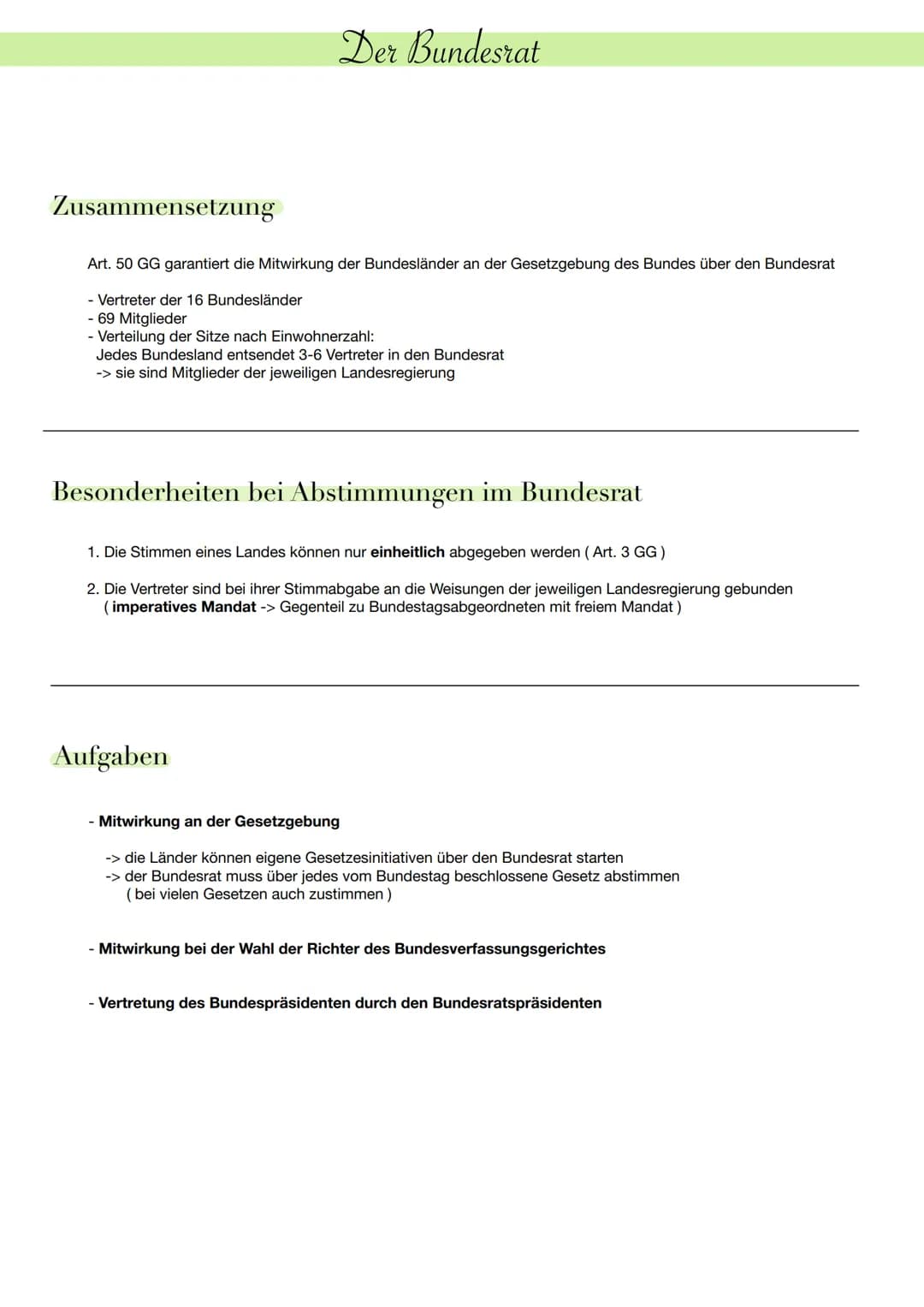 <h2>Amtszeit</h2>
<p>Die Amtszeit des Bundespräsidenten beträgt 5 Jahre und eine einmalige Wiederwahl ist möglich. Die Wahl erfolgt durch d
