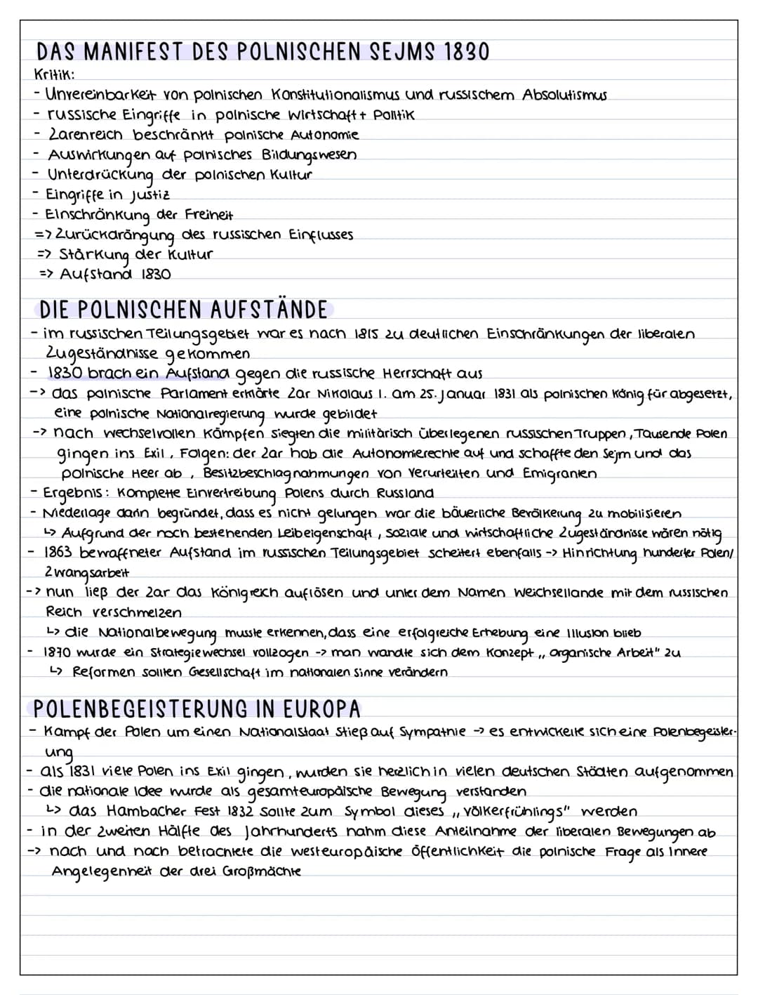 # DIE POLNISCHE NATIONALSTAATSBILDUNG
## DIE DREI POLNISCHEN TEILUNGEN
Ausgangslage: Adeisrepublik, Wanımonarchie -> Adel sehr stark und e