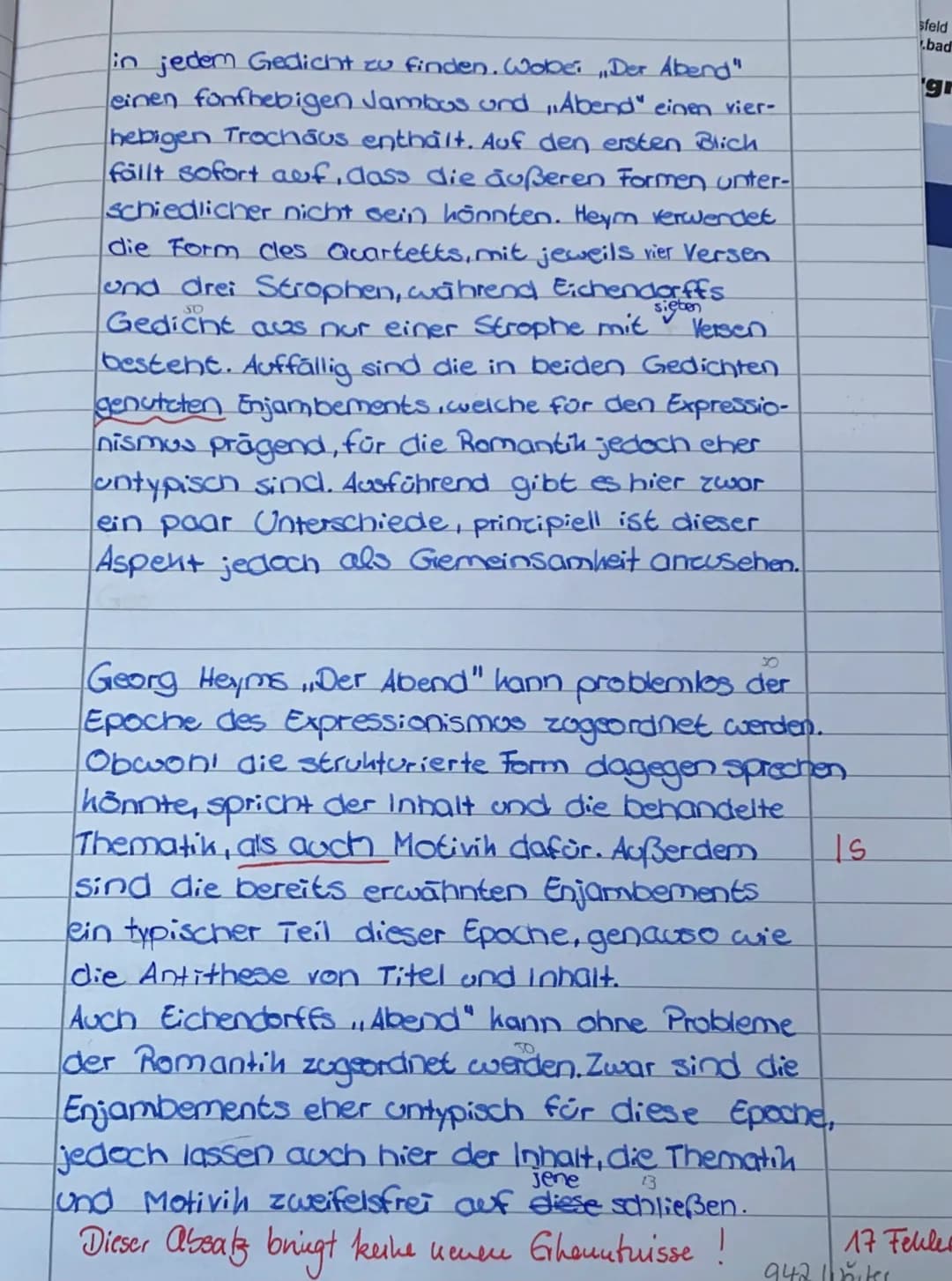 1)
Das expressionistische Gedicht „Der Abend",
veröffentlicht 1910 und geschrieben von Georg
Heym, erzählt von einem Schiff auf hoher See,
g