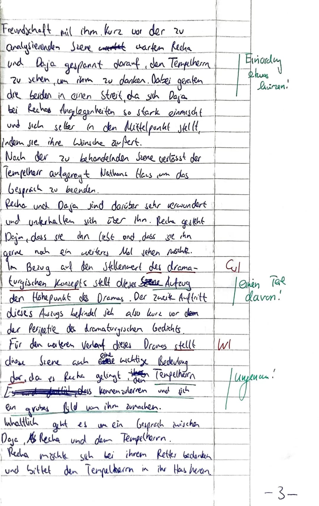 Hussein Khafaga
Deutsch LK Q1
(WSD KBA)
2. Klausur
20.12.2021
Bezug zu den Vorgaben: Strukturell unterschiedliche Dramen aus unterschiedli