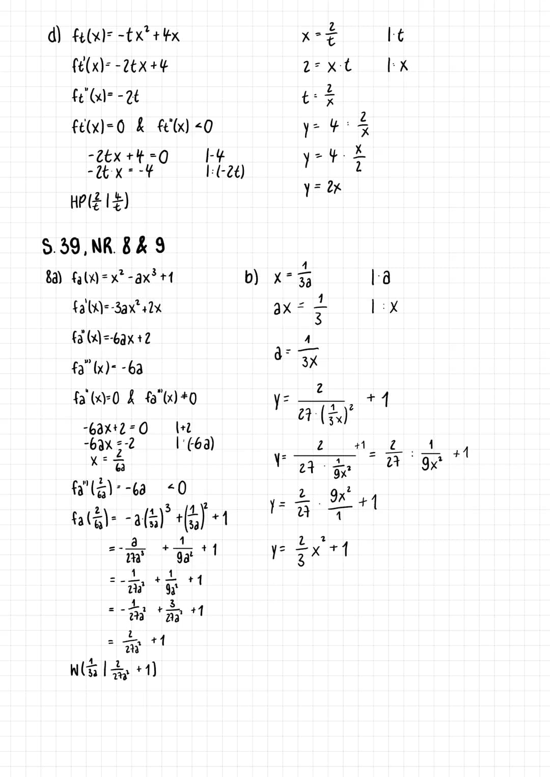 # FUNKTIONENSCHAREN
$f_a(x)= x^2 +ax +2$
Die funktion $f_a(x)$ bildet eine Funktionenschar.
$↑$
-Variable
Parameter
## Einfluss des Paramet