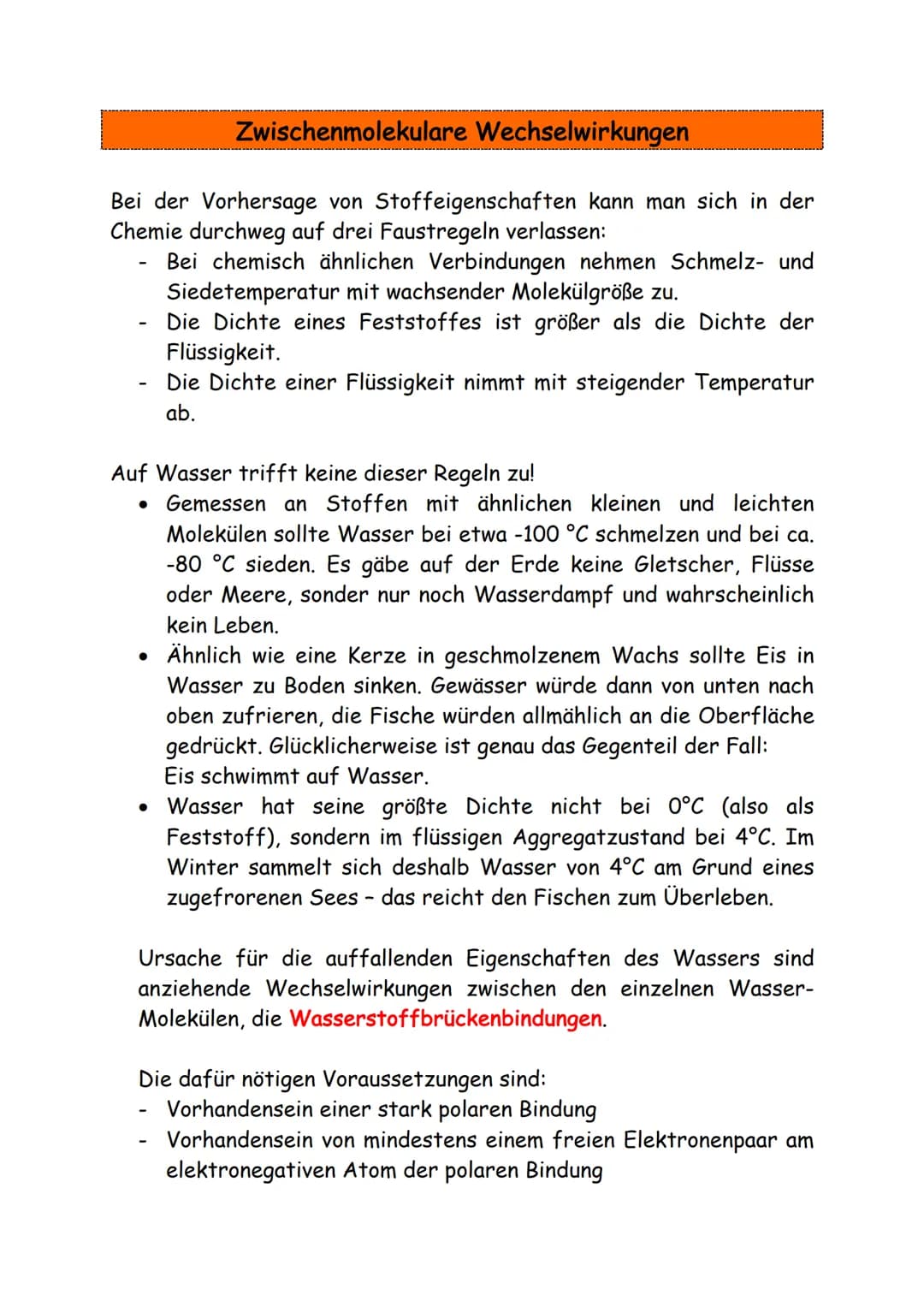# Zwischenmolekulare Wechselwirkungen
Betrachtet man die Siedetemperaturen der Halogene, so fällt auf, dass diese vom Fluor hin zum Iod kon