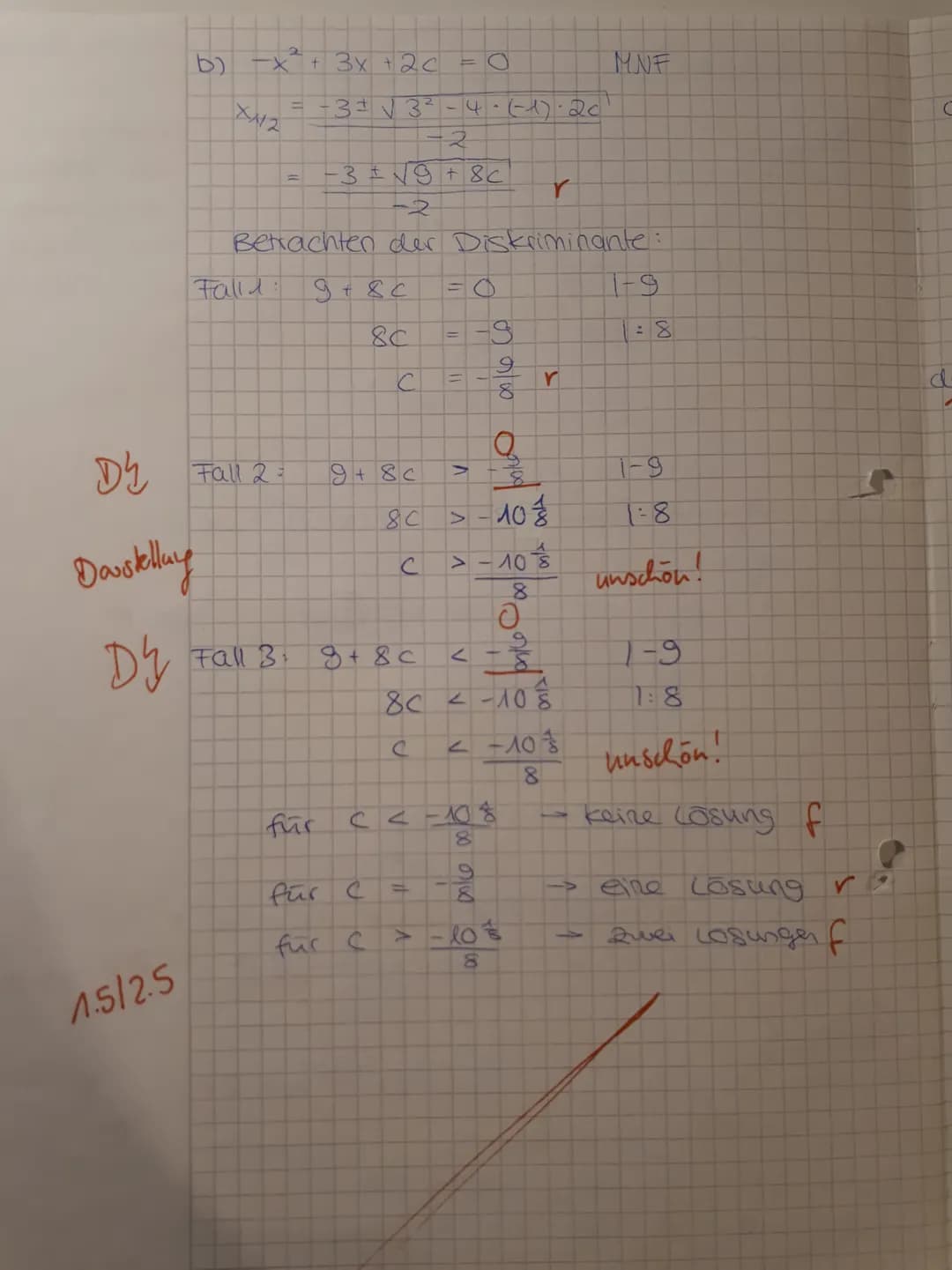 # Aufg 1)
a) $f(x) = \cos(2x^2-3x)$
$f'(x) = -\sin(2x^2-3x) \cdot (4x-3) \ r$
b) $f(x) = \sqrt{\frac{\pi}{2}} \cdot \frac{1}{(x^2-2)^2} \c