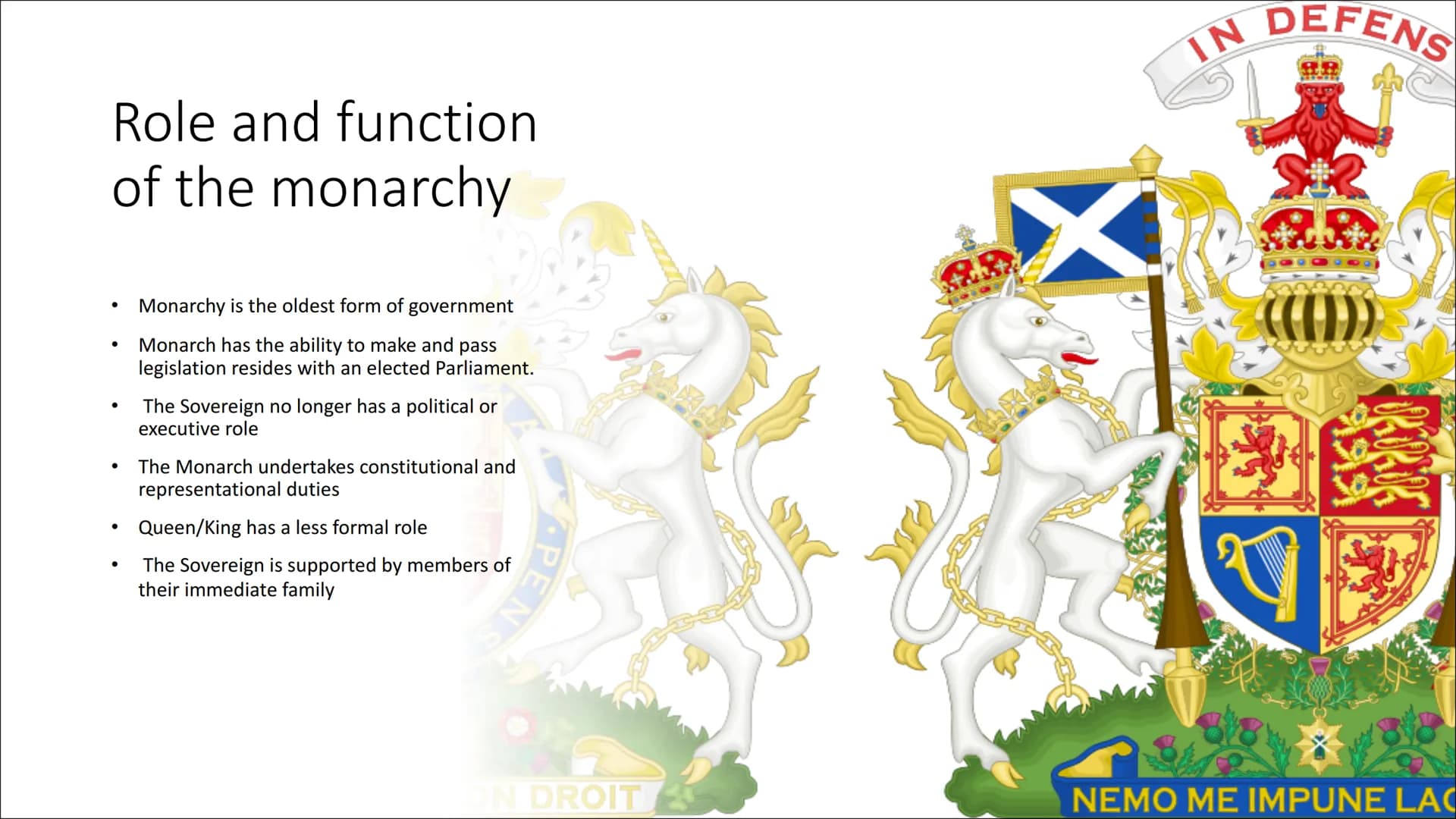 Englisch LK
Biehl
# The Royal Family
SPEAKER.K
3th march 2022
## General information:
- Elisabeth II -> Queen of the UK & Northern Irelan