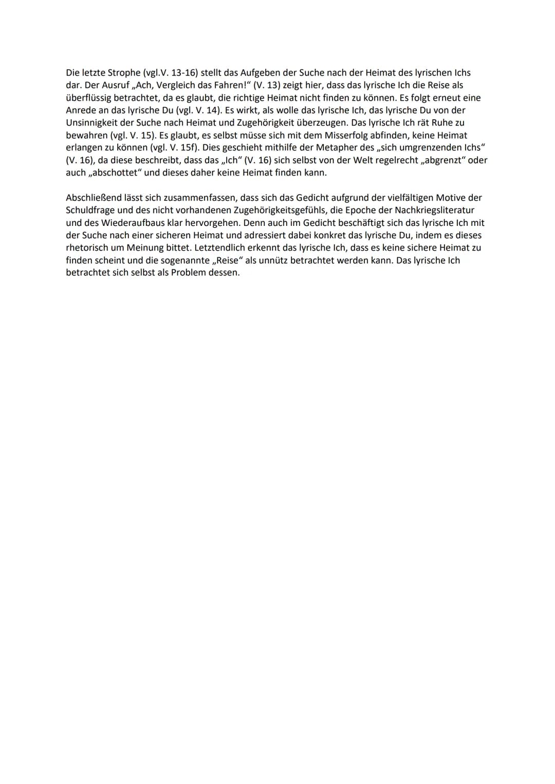 Die zwei Gesellen - Joseph von Eichendorff (1788-1857): Analyse
Das Gedicht „Die zwei Gesellen“, welches von Joseph von Eichendorff im Jahr