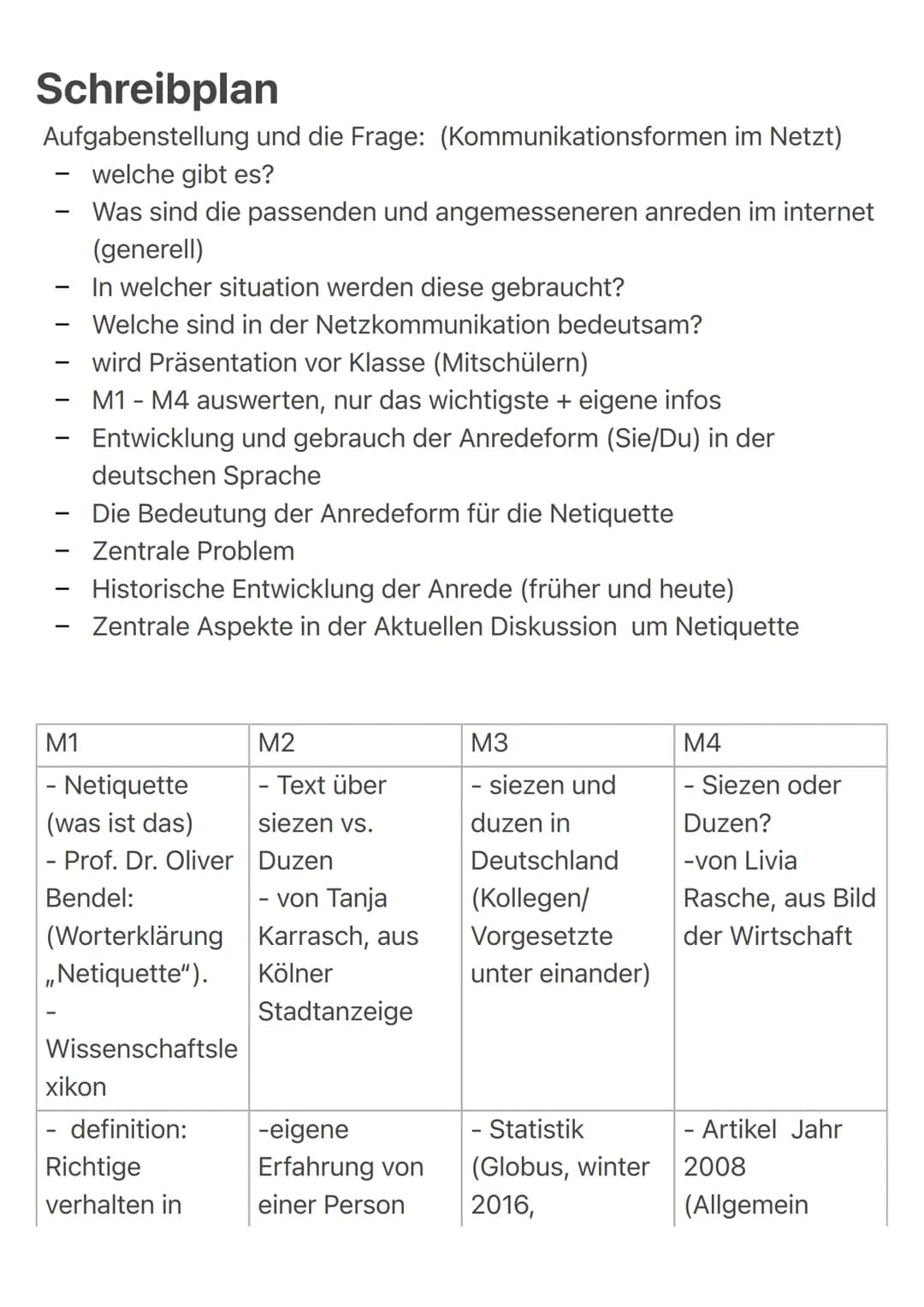 # Beispiellösung
## Netiquette: Angemessene und wertschätzende Kommunikation im Netz
Das Internet bietet Nutzern eine Vielfalt an verschiede