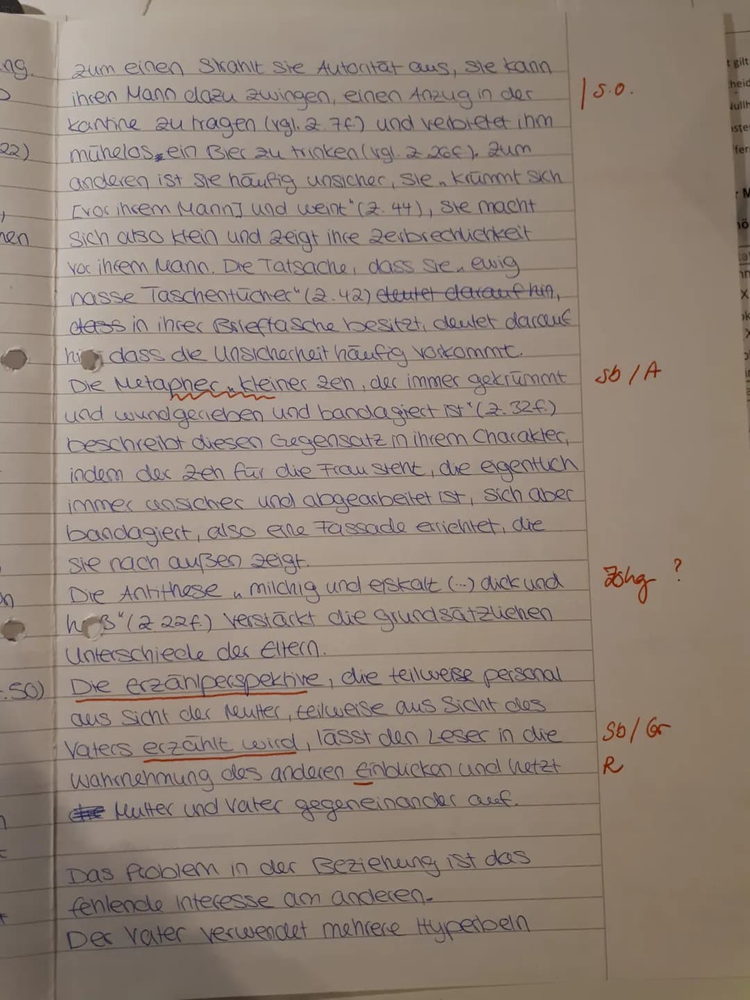In der Kurzgeschichte „Mutter, Vater und der Kleine"
(1982) von Herta Müller geht es um title
mil der Tamitie Probleme in einer Famille.
Ein