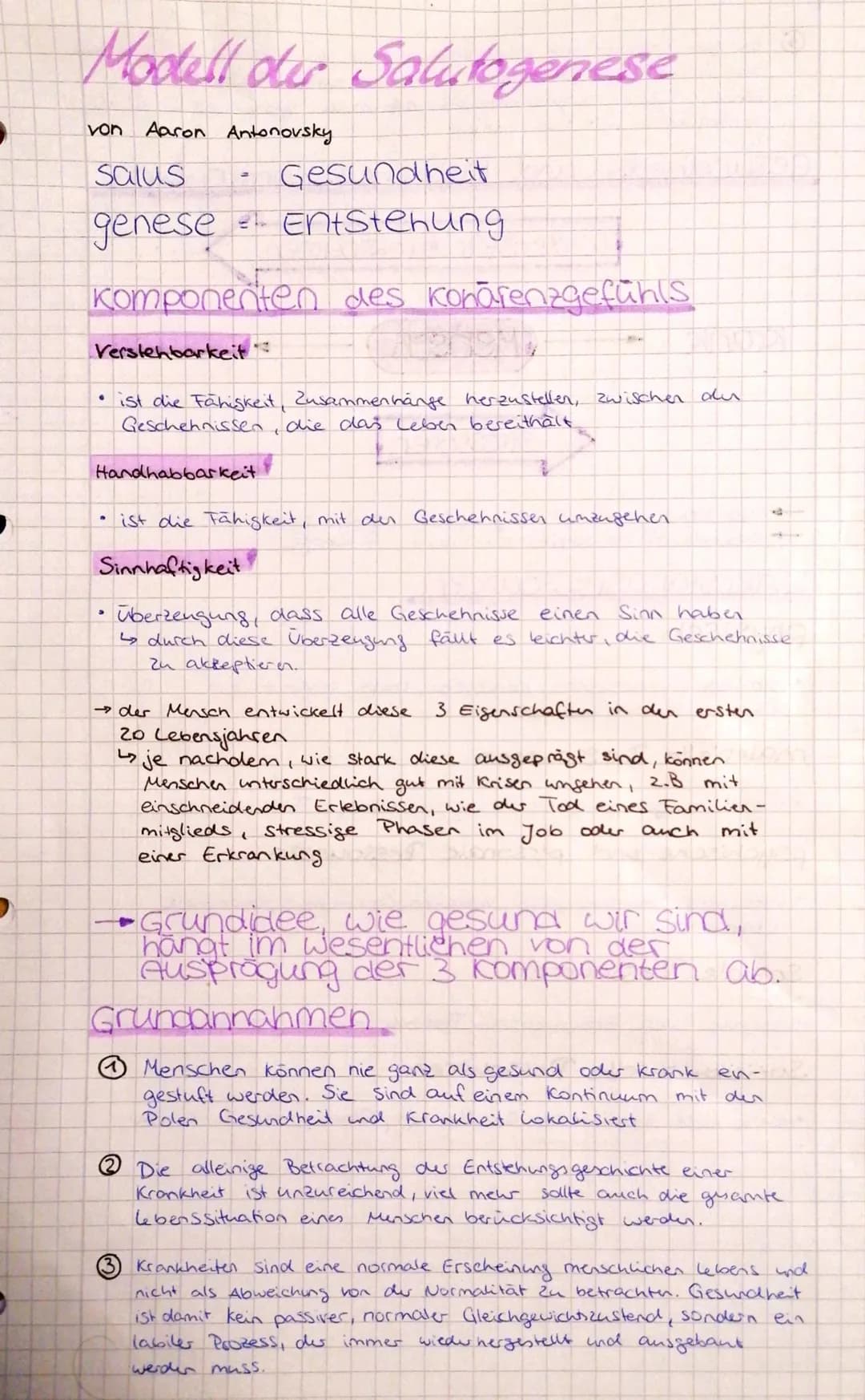 # Biomedizinisches Modell
Atiologie = Wissenschaft der Krankheitsursachen
Pathogenese = Lehre der Entstehung und des Verlaufs von Erkrankung