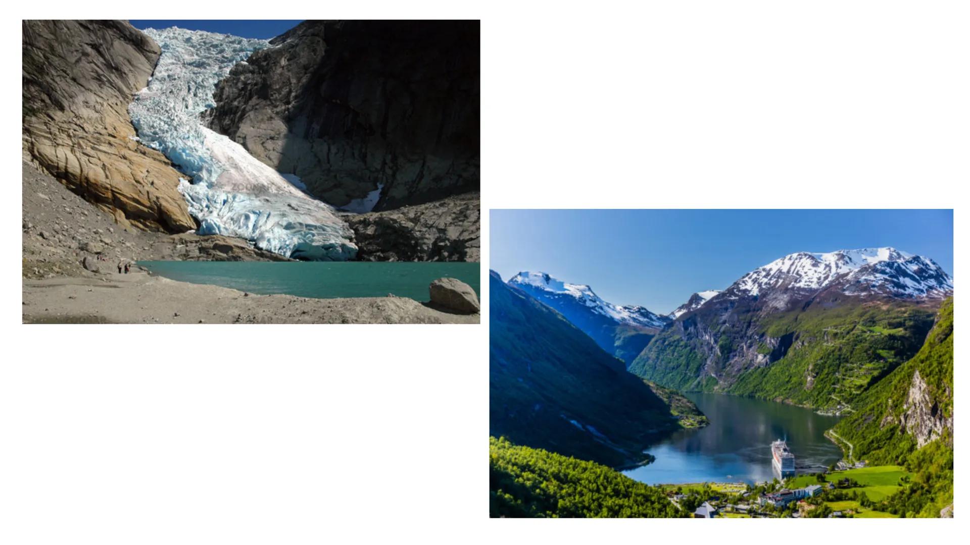 # Der Gletscher
Samira, Nina, Marlene # Gletscher
• Grönland und Antarktis
• 10% der Erde mit Eis
• Gletscher wandern (mehrere hundert Met