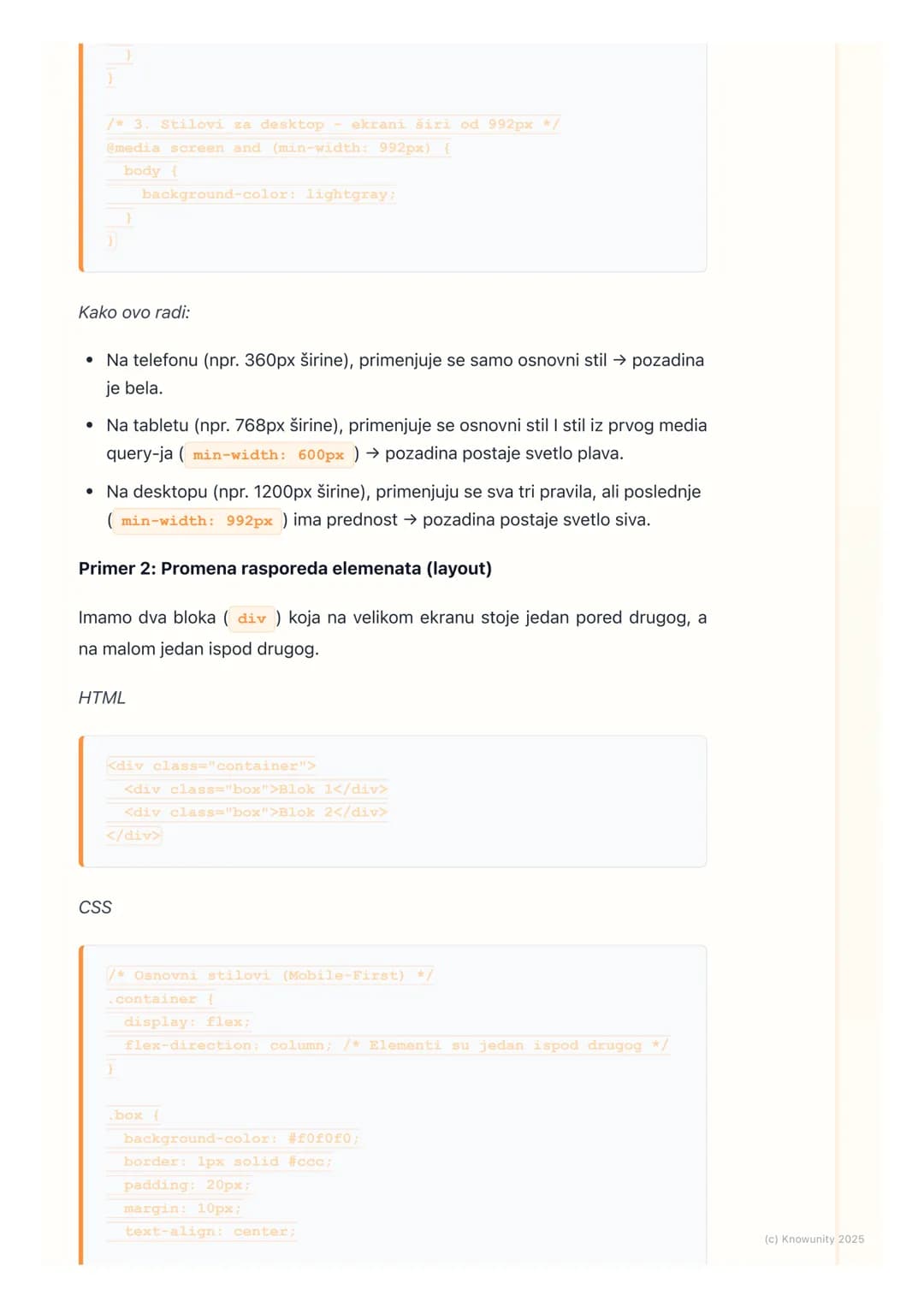 # CSS-responzivni dizajn
(osnove)
Šta je responzivni veb dizajn?
Responzivni veb dizajn (RWD - Responsive Web Design) je pristup dizajnira