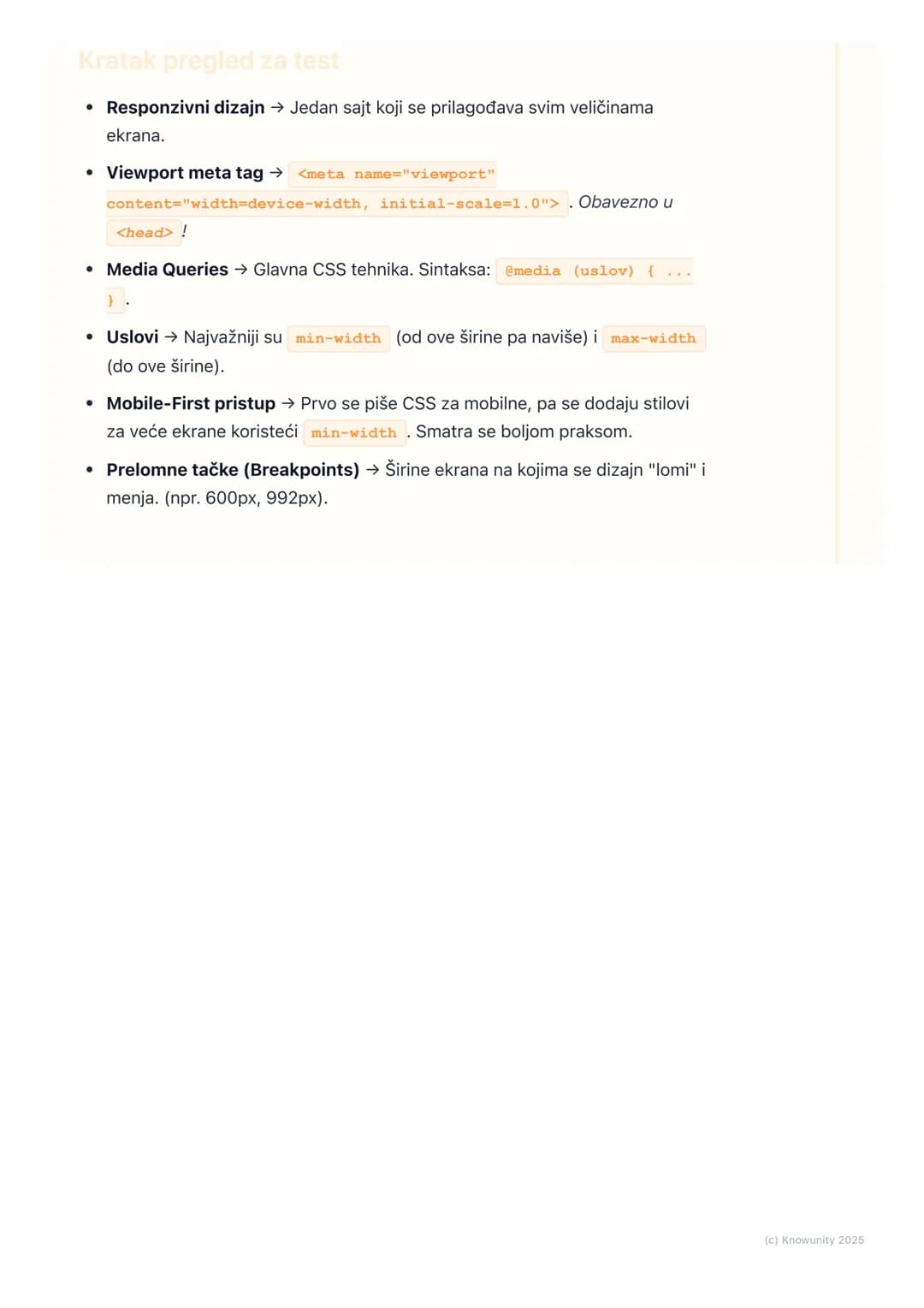# CSS-responzivni dizajn
(osnove)
Šta je responzivni veb dizajn?
Responzivni veb dizajn (RWD - Responsive Web Design) je pristup dizajnira