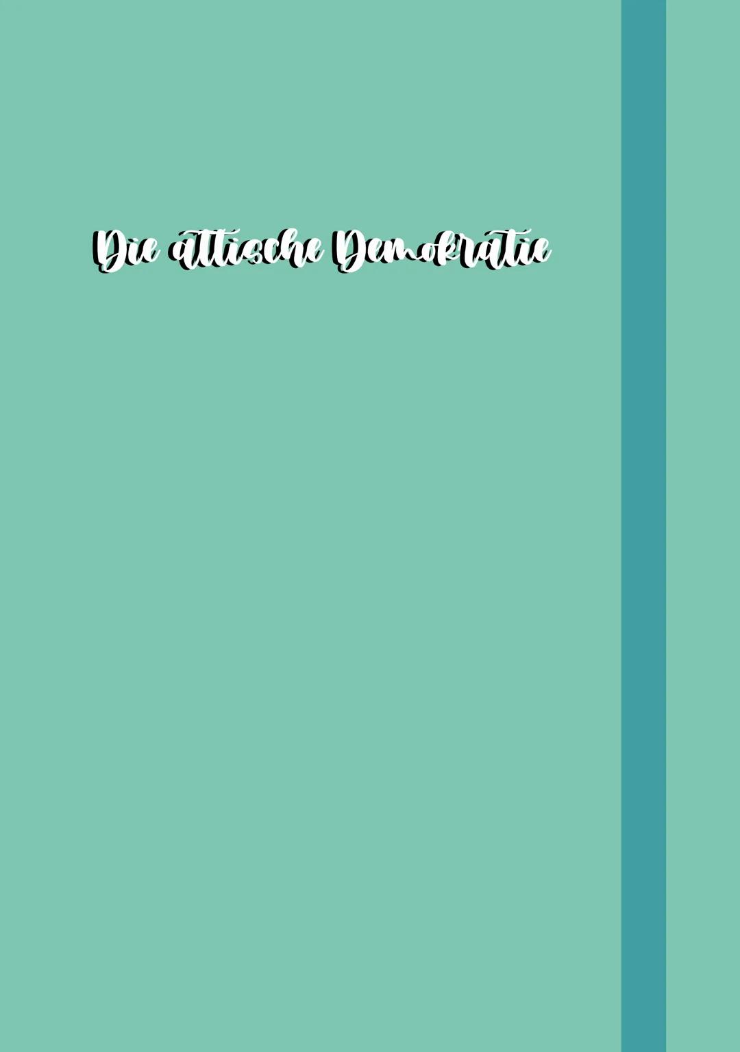 Die altische Demokratie L
IG
1) Einführung
→Geschichte Griechenlands.
v.Chr.
750-550
594/93
510
800-479
480
DIE AT TISCHE
DEMOKRATIE
508 (50