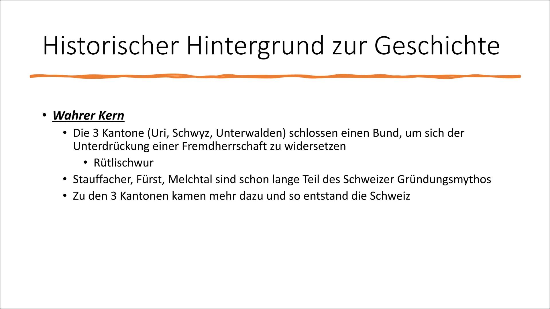 Wilhelm Tell
von Friedrich Schiller Inhaltsverzeichnis
Friedrich Schiller
Wilhelm Tell
Gründungsmythos der Schweiz
Historischer Hintergrund