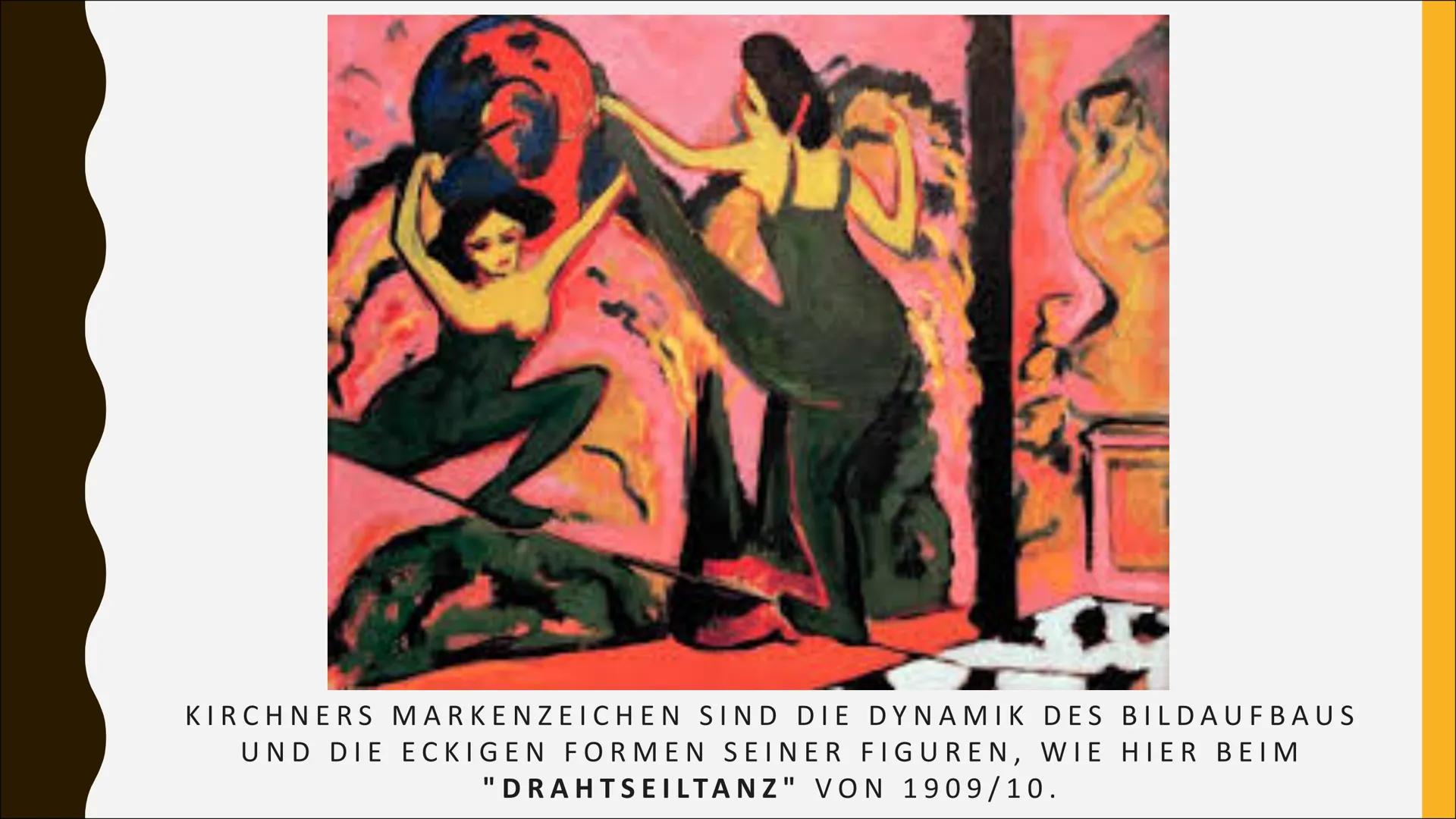 ERNST
LUDWIG
KIRCHNER
WICHTIGER VERTRETER DES
EXPRESSIONISMUS UND VORREITER
DER MODERNE
Kopf des Malers
(Selbstbildnis),
1925 # THEMEN
*
