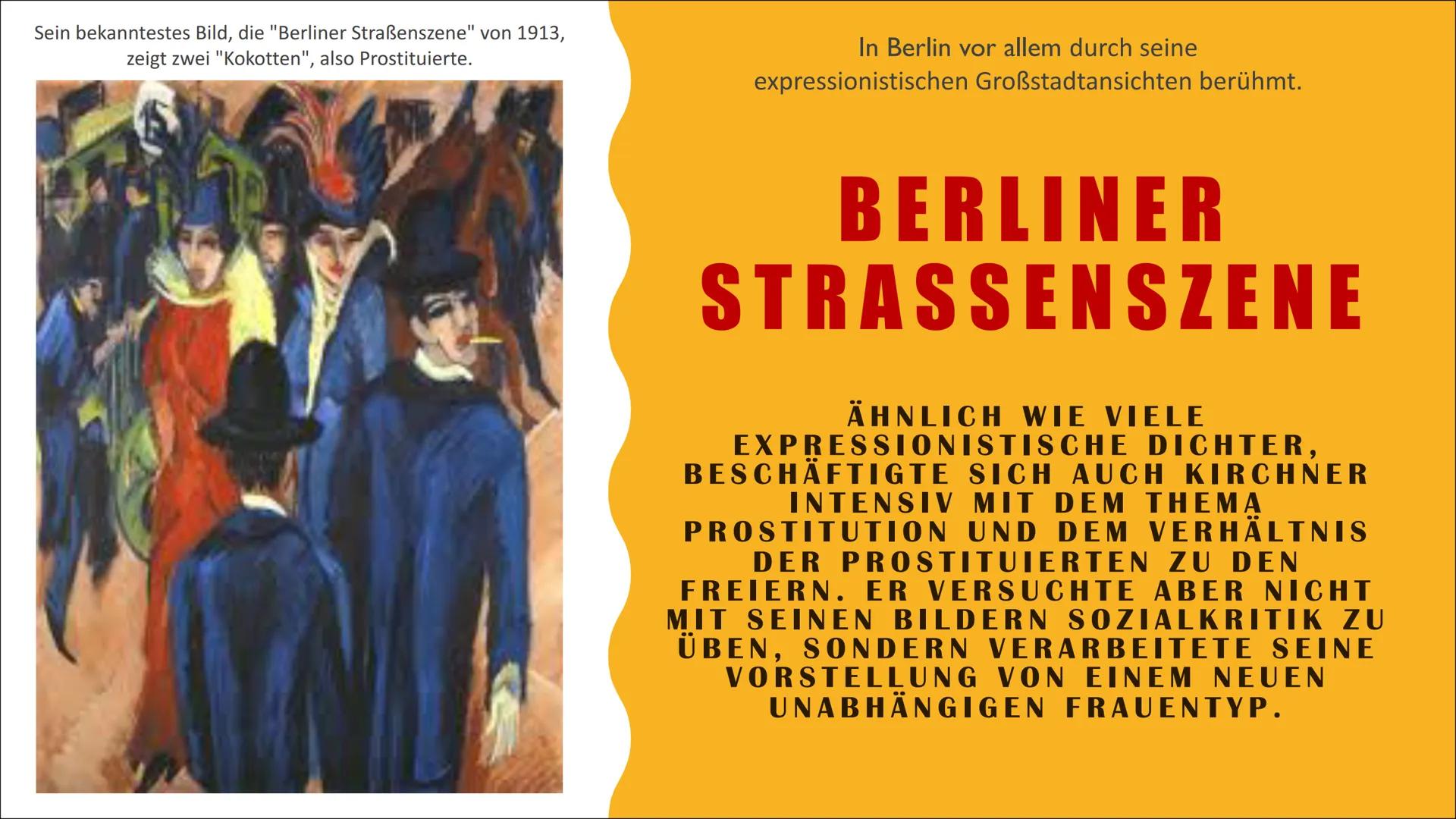 ERNST
LUDWIG
KIRCHNER
WICHTIGER VERTRETER DES
EXPRESSIONISMUS UND VORREITER
DER MODERNE
Kopf des Malers
(Selbstbildnis),
1925 # THEMEN
*