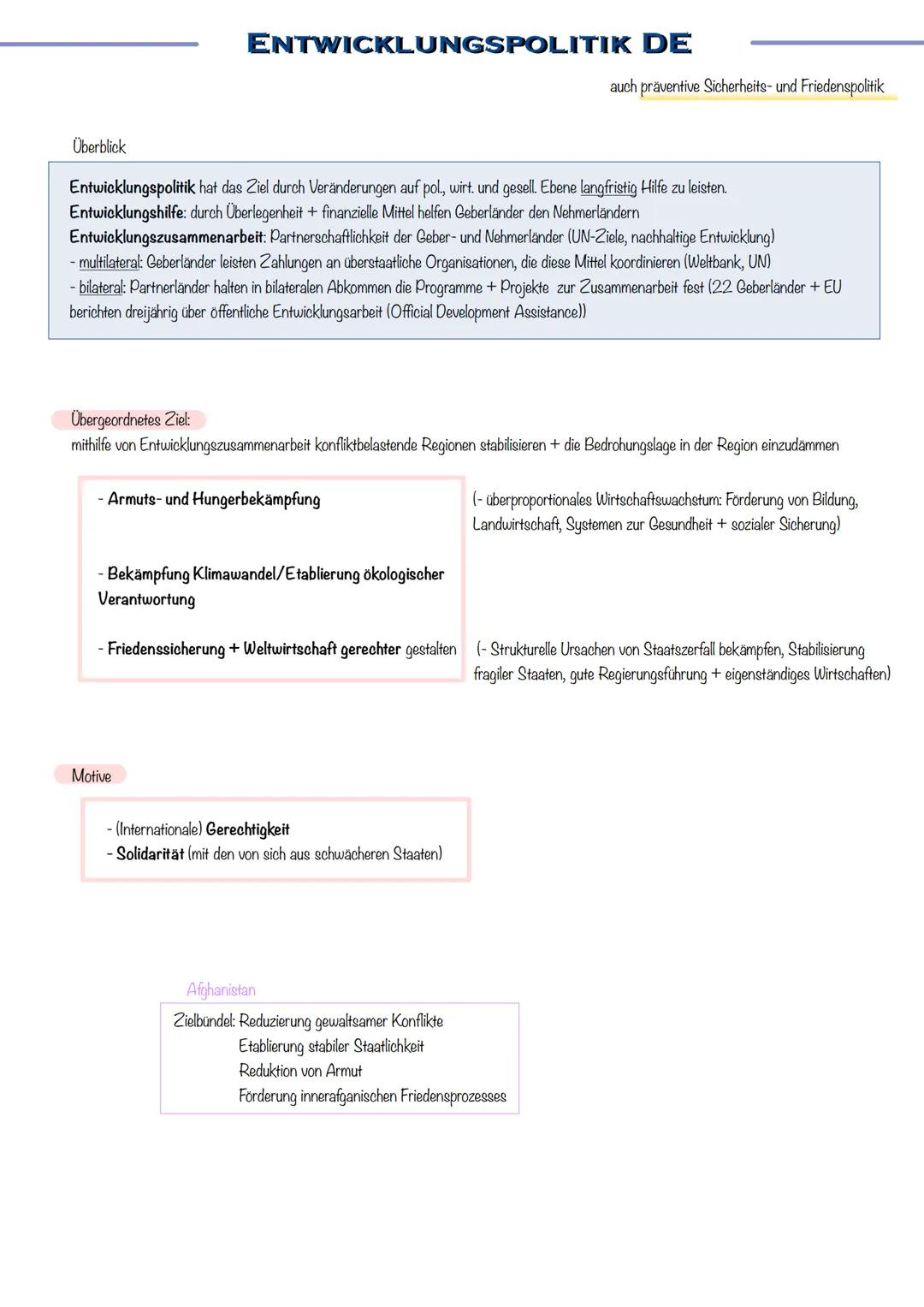 # DEUTSCHE
# ENTWICKLUNGS-
# POLITIK # ENTWICKLUNGSPOLITIK DE
auch präventive Sicherheits- und Friedenspolitik
Überblick
Entwicklungspol