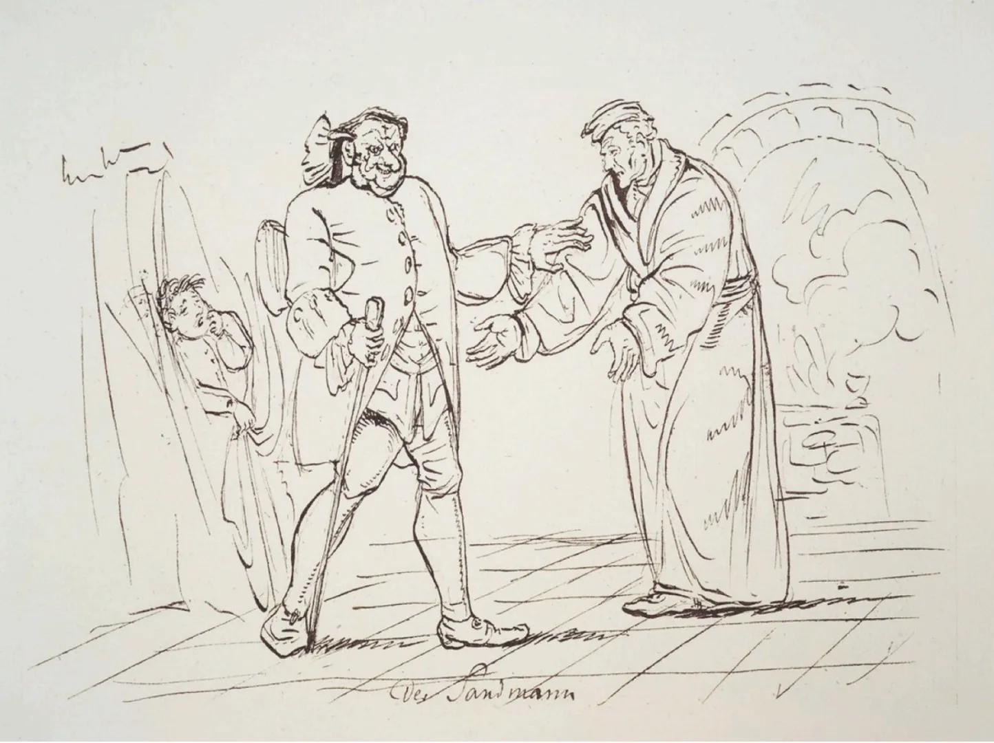 Der Sandmann # Der Sandmann
Nathanael an Lothar
S. 5-9
S. 9-12
Clara an Nathanael
S. 12-15
Nathanael an Lothar
S.15-16
weitere Erzählung