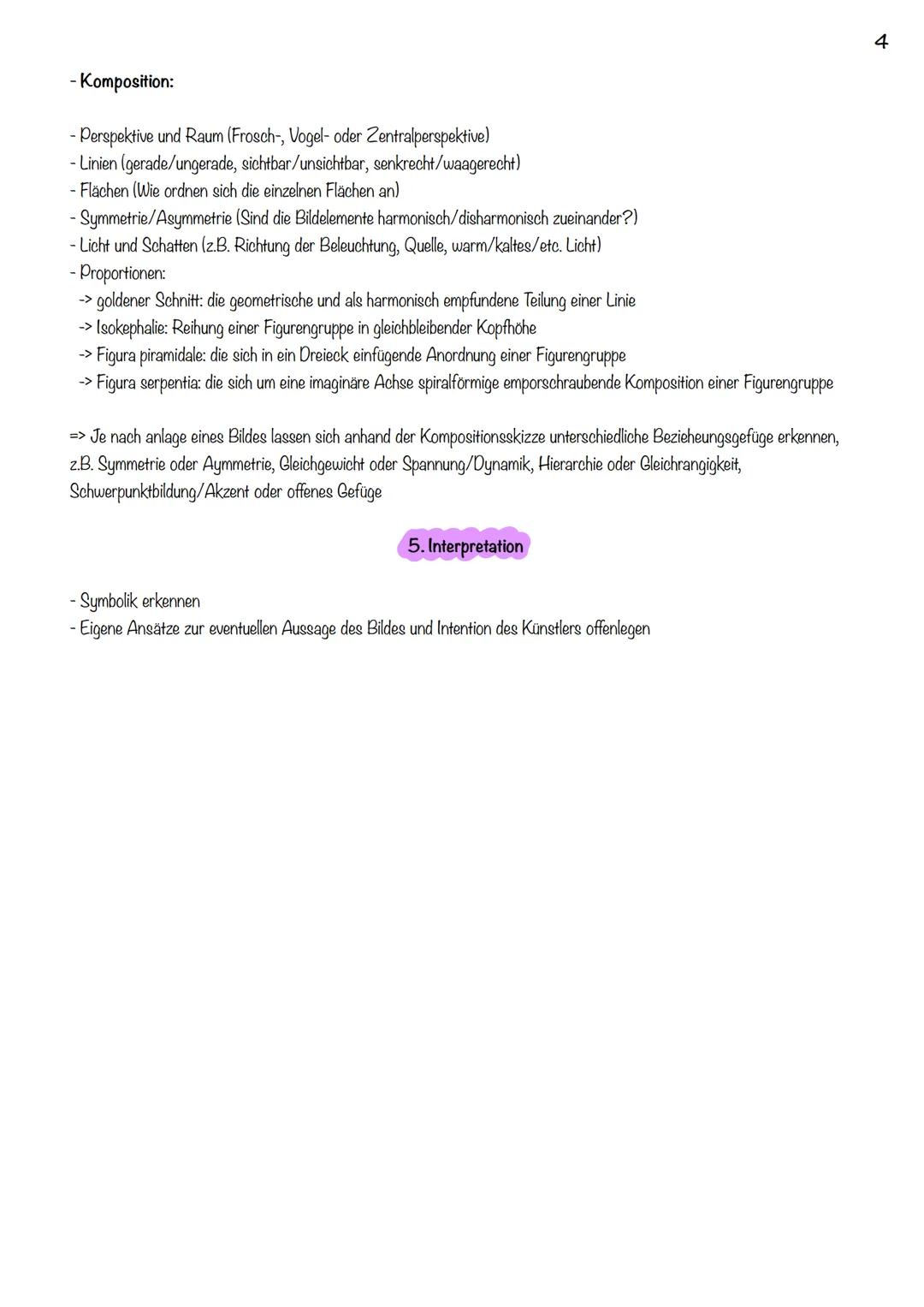 # Kunstarbeit
1. Erster Eindruck:
- unterschiedliche Adjektive samt Begründung (mithilfe des Motivs der Farbgebung & Komposition)
- Beisp