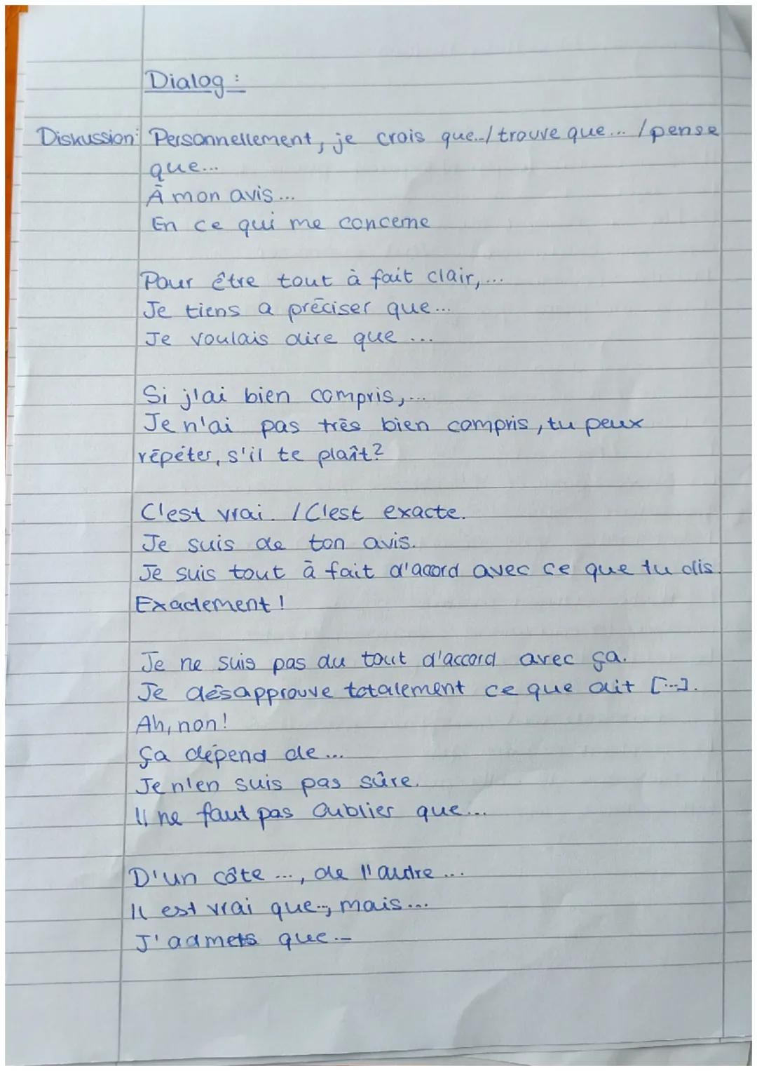 Französisch Mündliche Prüfung
Monolog
IL S'agit
d'un dépliant / document
le sujet est...
publié de...
Le titre ole document est...
Avec ce d