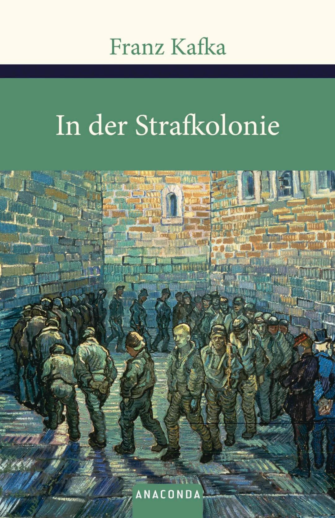 24 25
swangy
Sist Fol
Franz Kafka
In der Strafkolonie
SANDEFRONATING
V
ANACONDA
ನೀಡ Handlung:
kurz nach I. Weltkrieg
zeitlicher Anfang 20. J
