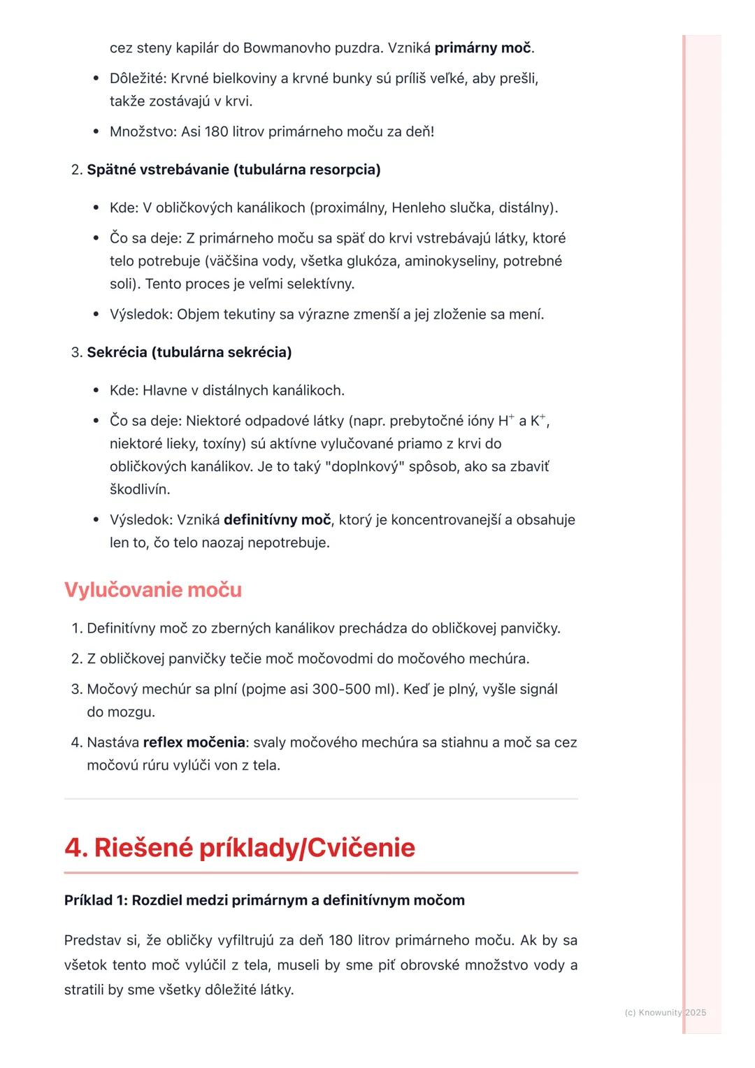 # Vylučovacia sústava
1. Prehľad vylučovacej sústavy
Vylučovacia sústava je pre naše telo super dôležitá, lebo sa stará o to, aby sme
sa z