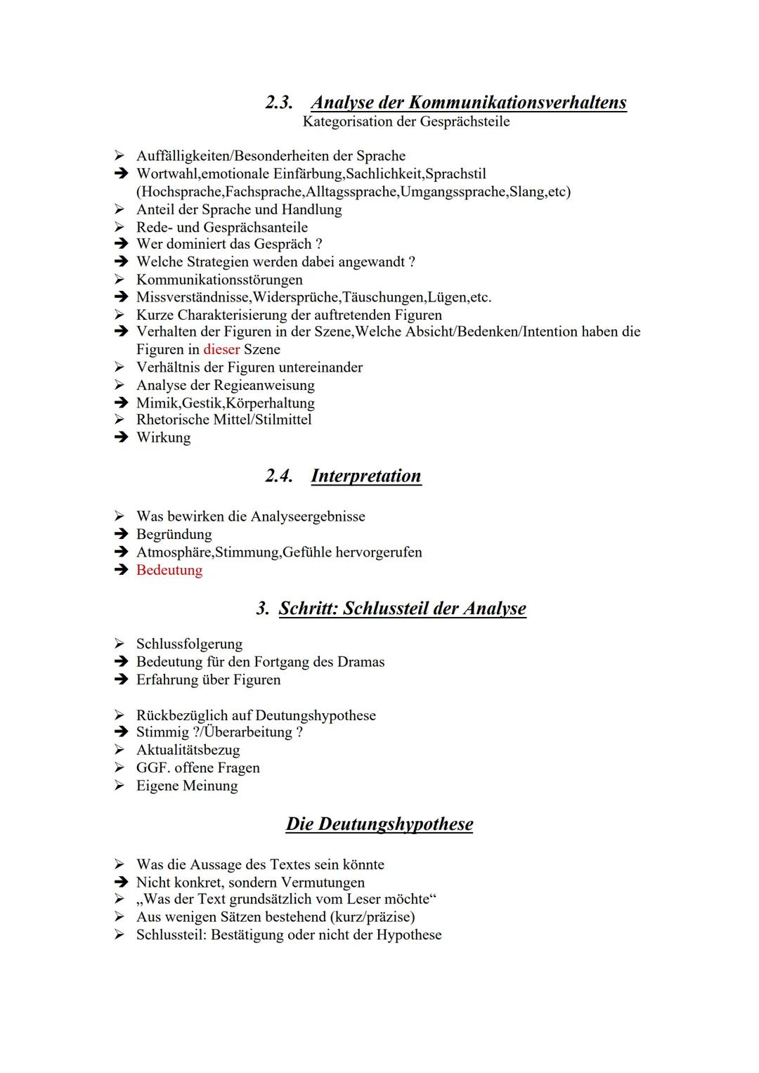 # Dramenszenenanalyse (Methodenleitfaden)
Handlung beschrieben durch Monologe und Dialoge
## 1. Schritt: Einleitung der Analyse
➤ Nennung