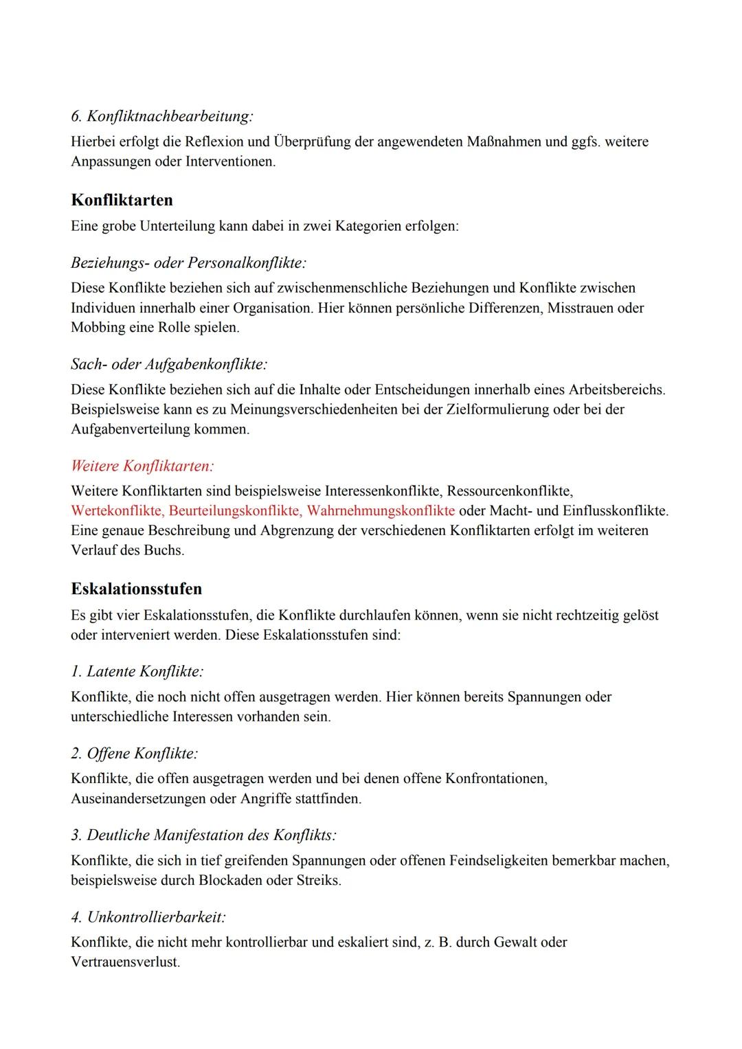 Inhaltsverzeichnis
Konfliktmanagement....
1. Einführung ins Konfliktmanagement.
Definition von Konflikt.....
Konfliktmanagement
Aspekte des