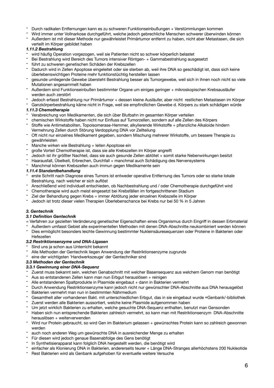 Bio Vortrag Notizen
Einleitung:
- gehört zu häufigsten Todesursachen in Industrieländern
- Neben Umwelteinflüssen wie UV-Strahlung + schädli