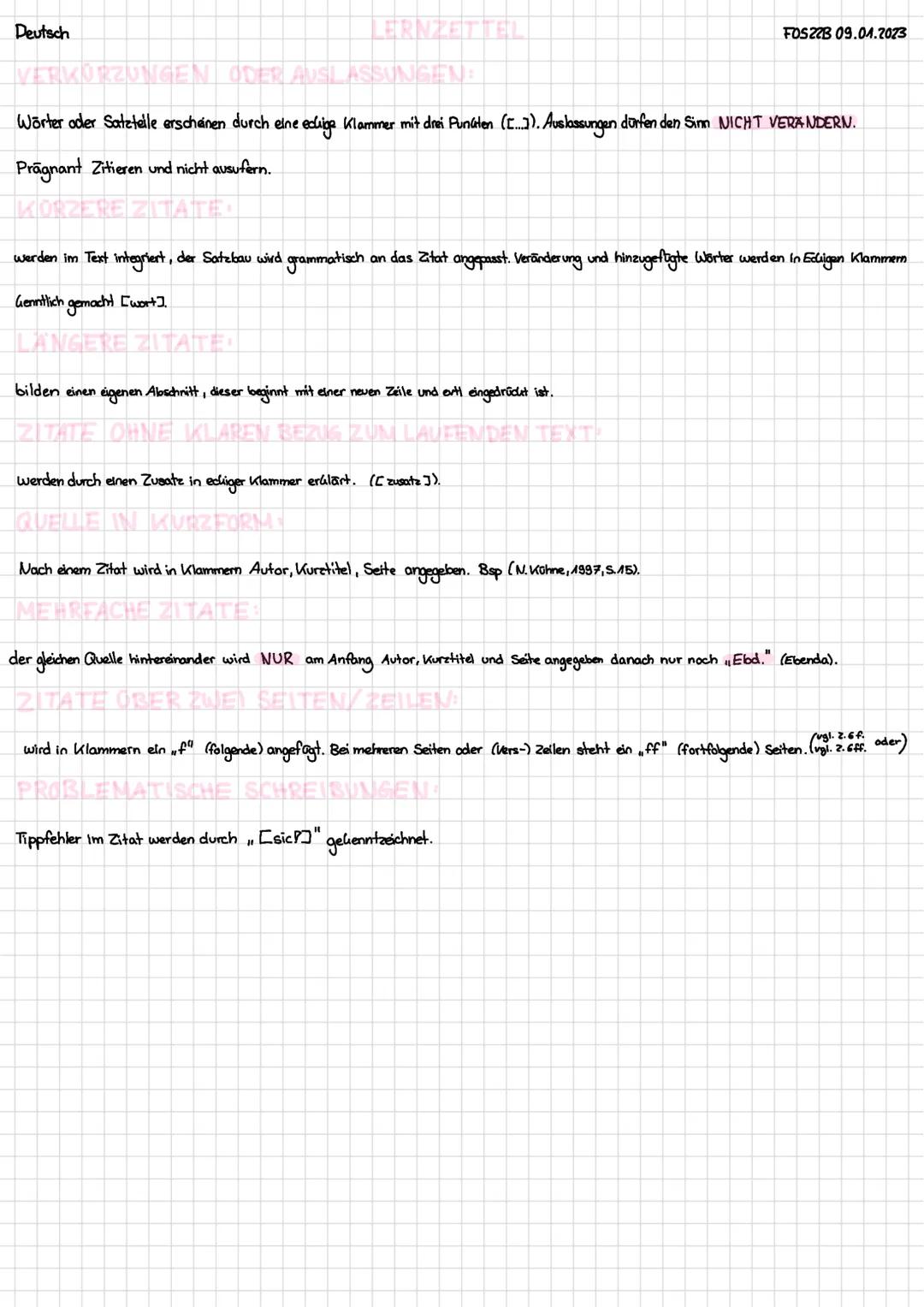 Deutsch
INDIREKTES ZITIEREN:
Beispiel: Maihe ist erstaunt, den Lehrer mit seinem Aufsatz verärgert. zu haben (vgl. S. 32).
Indirelte Rede da