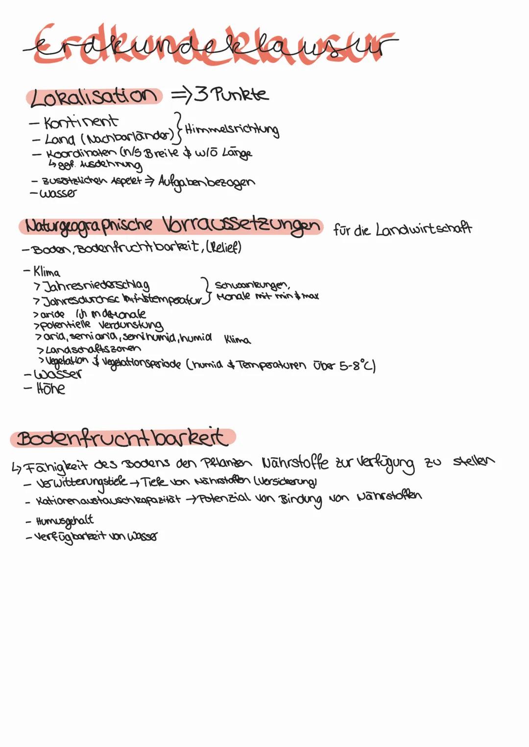 # Erdkunde
- Grundsätze einer Erdkunde klausur
- Nachhaltigkeit
- Wanderfeldbau/shifting cultivation
- Ecofarming
- Plantagenwirtschaft vs.
