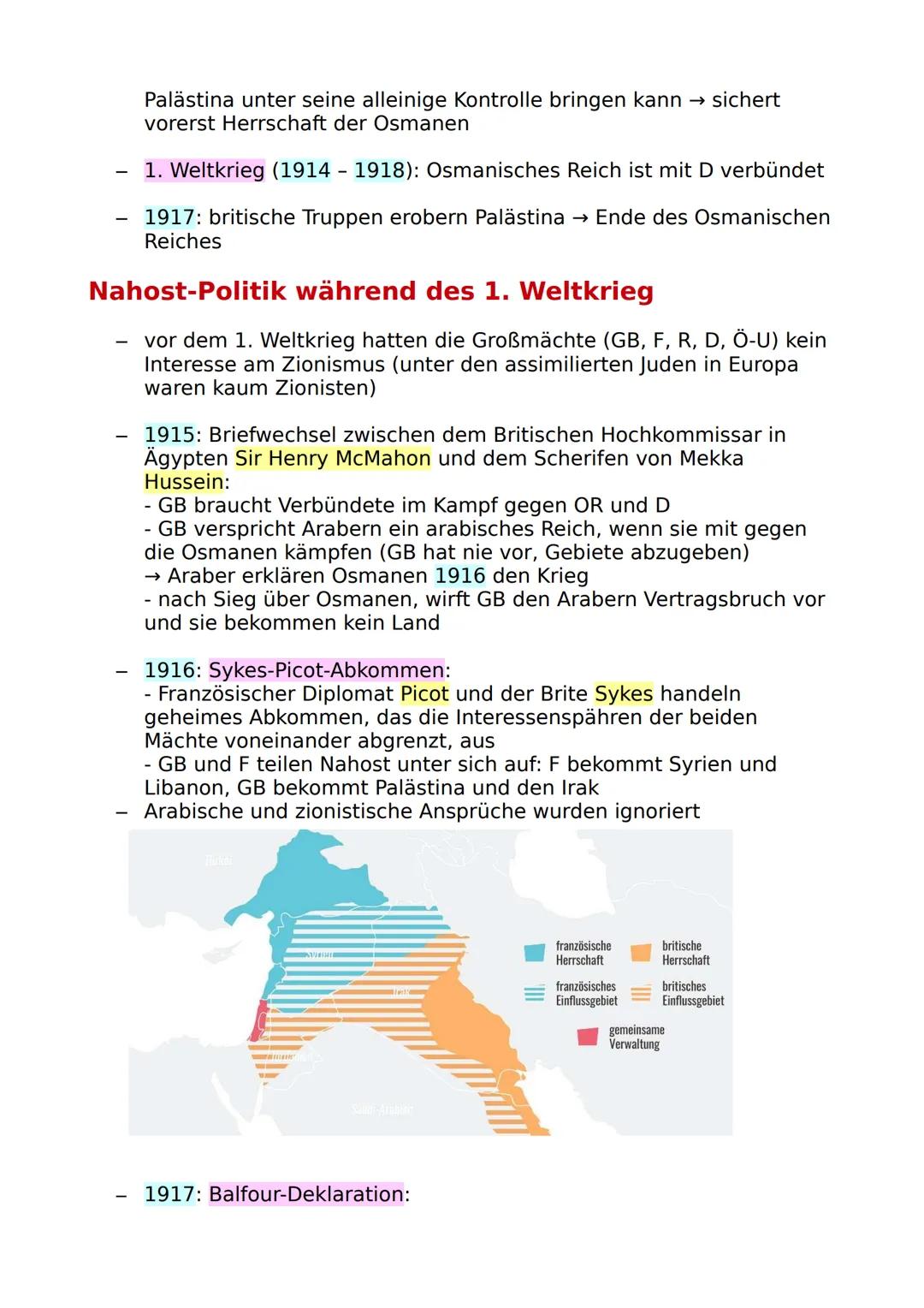4.3 um 1900: imperialistische
Staatenkonkurrenz und nationale Bewegungen
im Nahen Osten
Zionistische Bewegung
1789: Französische Revolution