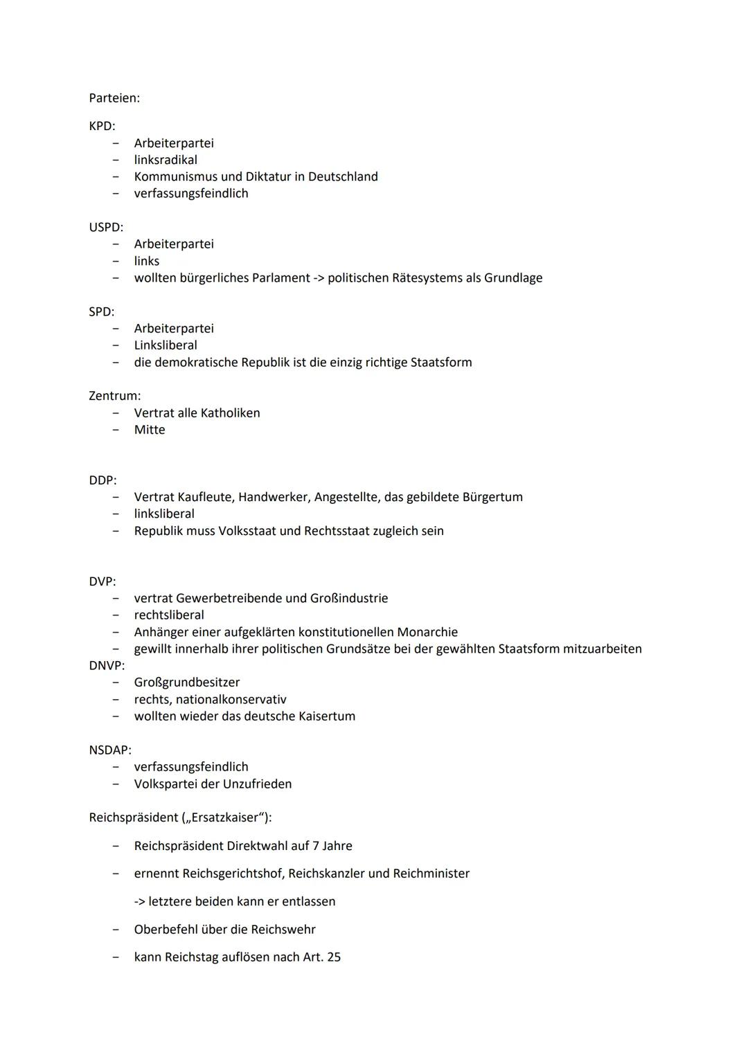 Lernzettel ausführlich für die 1 (hoffentlich)
Vorgeschichte des Versailler Vertrag:
Der Französische Marschall Verdino fonds sagte über den