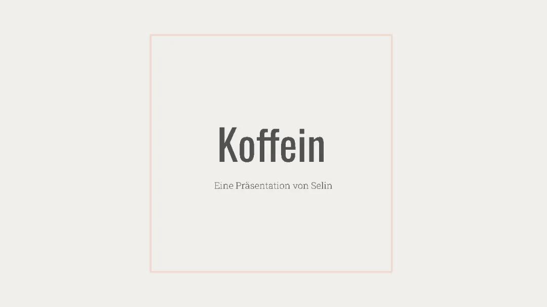 Koffein