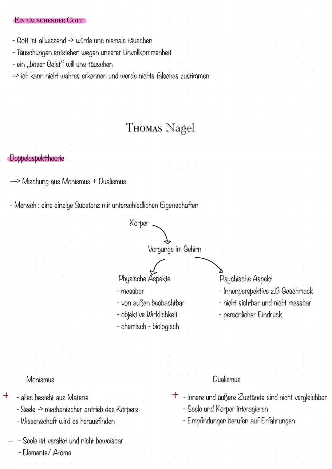 ANTHROPOLOGIE/
LEIB SEELE PROBLEM JEAN-PAUL Sartre
EXISTENTIALISMUS
- Die Existenz geht der Essenz voraus
-> der Mensch existiert erst und d