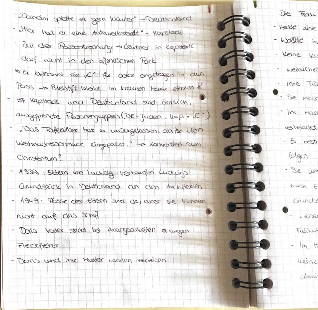 - Nachdem er durch das Perspektiv geguckt hat,
Versucht er Clara vom Turm zu stürzen
Die Heimsuchung (2018)
- Historischer Kontext der Handl