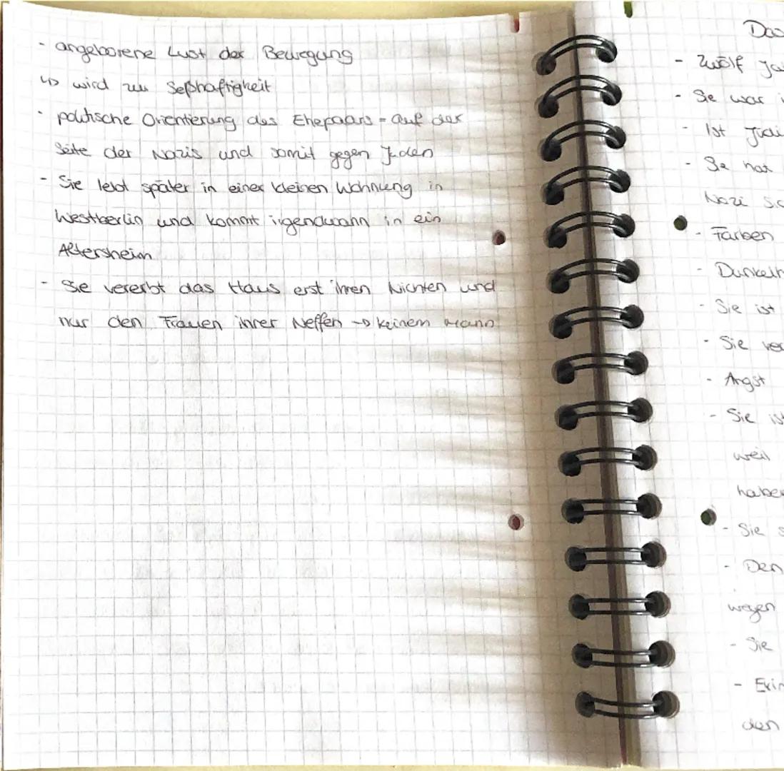 - Nachdem er durch das Perspektiv geguckt hat,
Versucht er Clara vom Turm zu stürzen
Die Heimsuchung (2018)
- Historischer Kontext der Handl