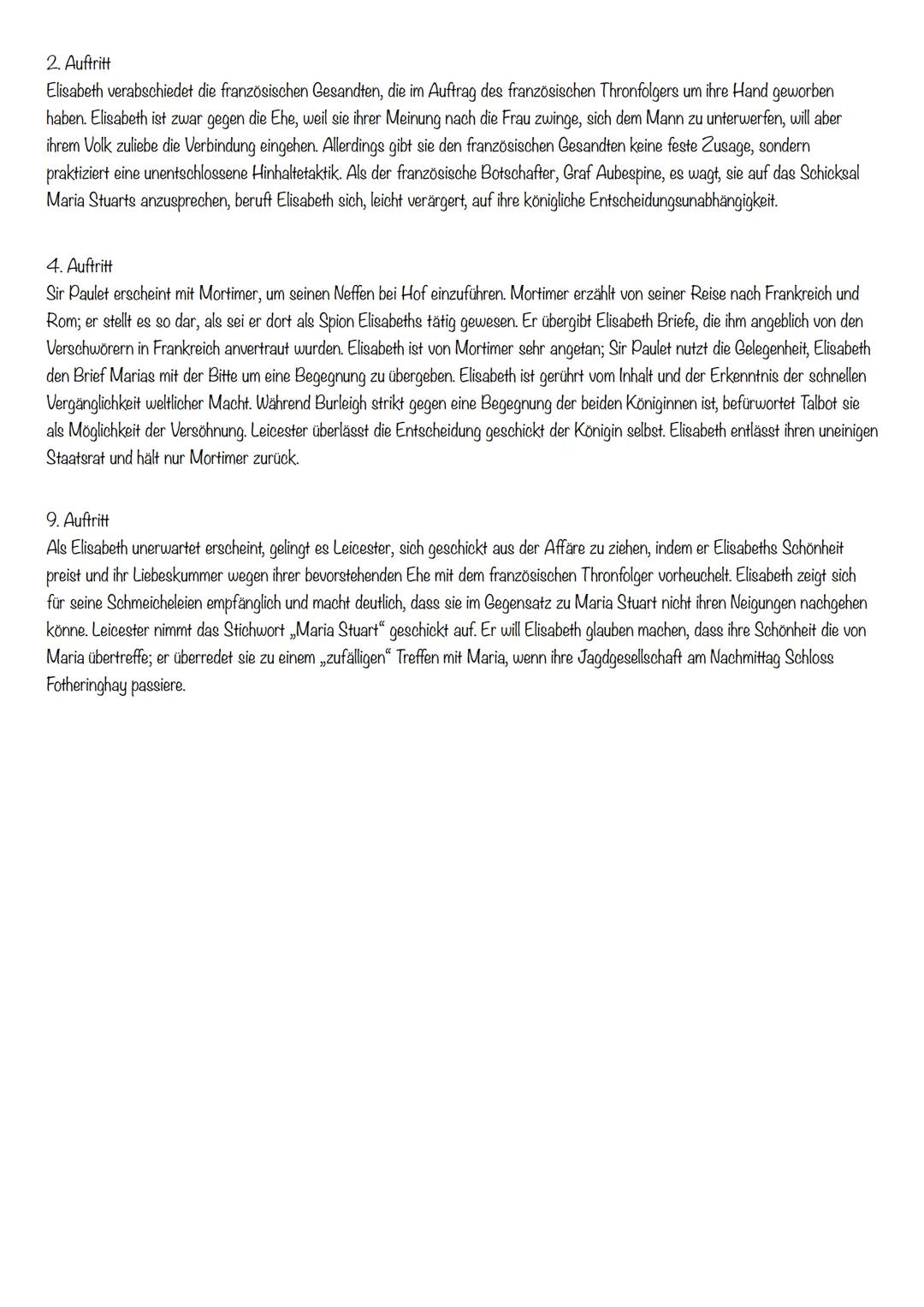 MaRia STUART
akt Im Schloss zu Fotheringhay. - Ein Zimmer.
Auftritt
Hanna Kennedy, Amias Paulet, Drugeon Drury
Streitgespräch zwischen Hanna