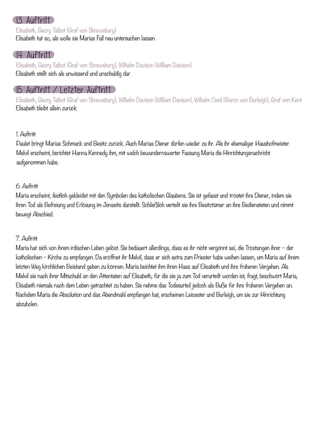 MaRia STUART
akt Im Schloss zu Fotheringhay. - Ein Zimmer.
Auftritt
Hanna Kennedy, Amias Paulet, Drugeon Drury
Streitgespräch zwischen Hanna